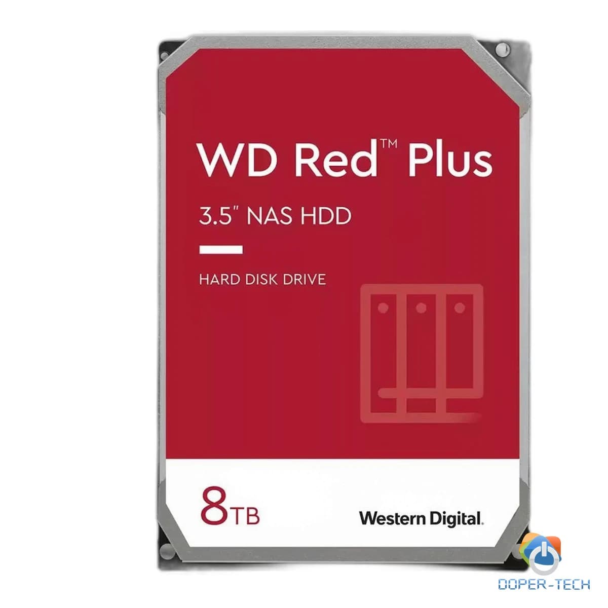 HDD WD Red Plus 8TB 3,5" SATA 5640 RPM