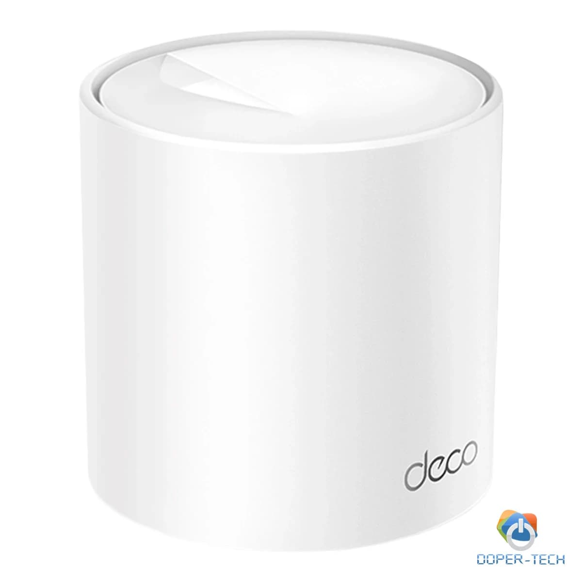 TP-Link Deco X10 (1-pack) AX1500 Whole Home Mesh Wi-Fi 6 System, 300 Mbps at 2.4 GHz + 1201 Mbps at 5 GHz,Internal Antennas, 2× Gigabit Ports (WAN/LAN auto-sensing),Deco App, Router/AP Mode, IPv6, IPTV, Parental Controls, QoS, OFDMA, MU-MIMO, WPA3
