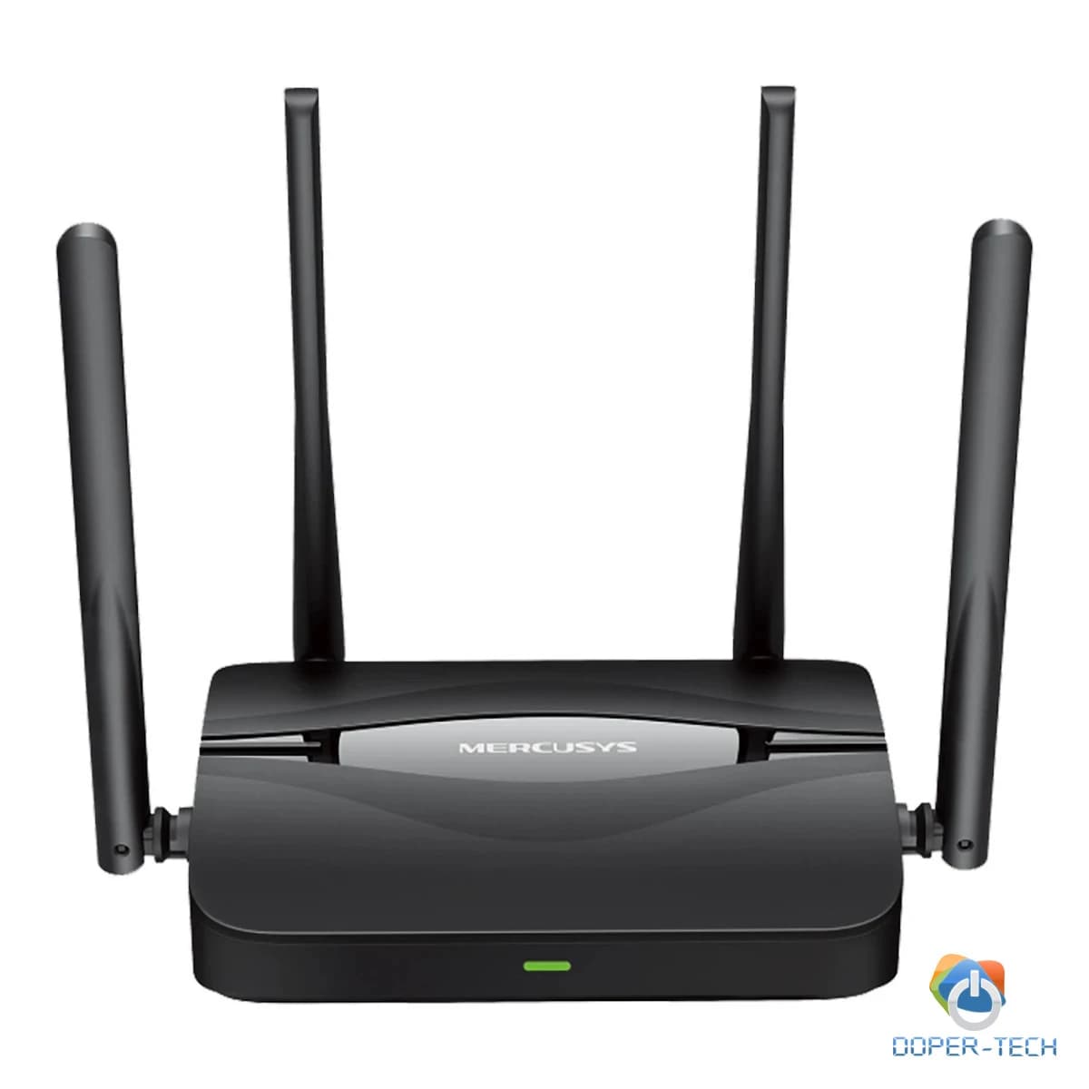 Mercusys MR25BE BE3600 Dual Band Wi-Fi 7 Router, 688 Mbps at 2.4 GHz + 2880 Mbps at 5 GHz, 4x Ext. Antennas, 3x G LAN Ports, 1x G WAN Port, MLO, 4096-QAM, OFDMA, HE160, MERCUSYS App, Router/Access Point Mode, MU-MIMO, WPA3, Guest Network