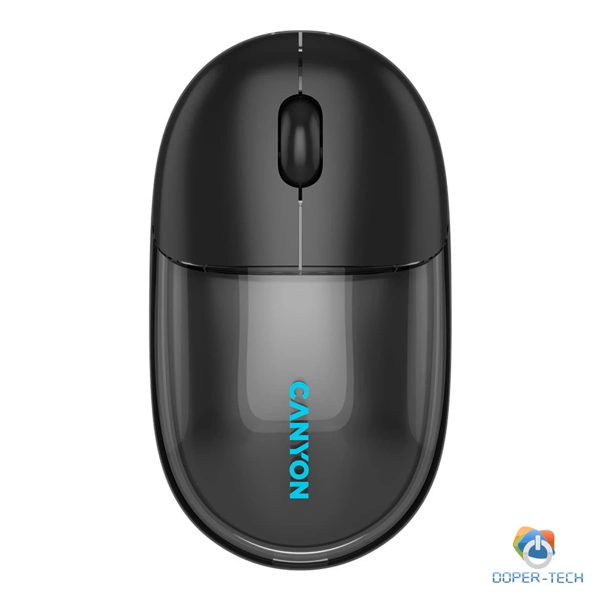 CANYON mouse OnClick 24 BT/ Wireless Transparent/Black