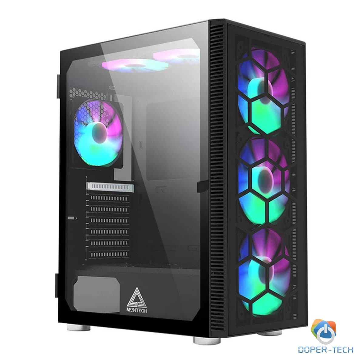 Kućište Montech Case X3 Glass Black Mid tower