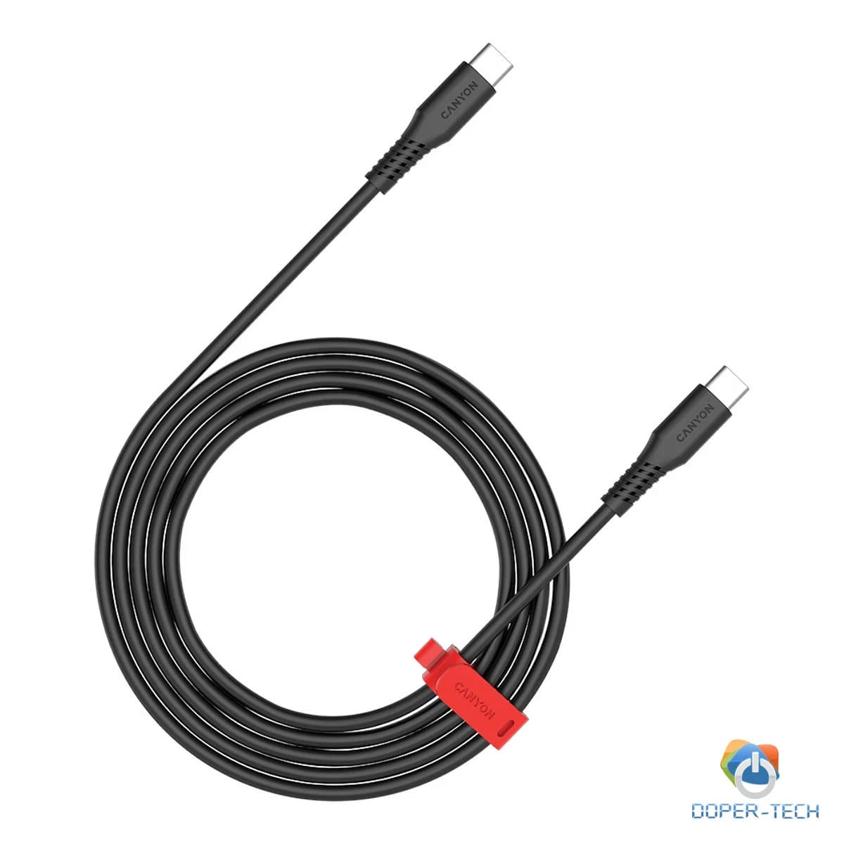 Kabl Canyon CC60SC 2m crni USB-C/USB-C 60W organizator