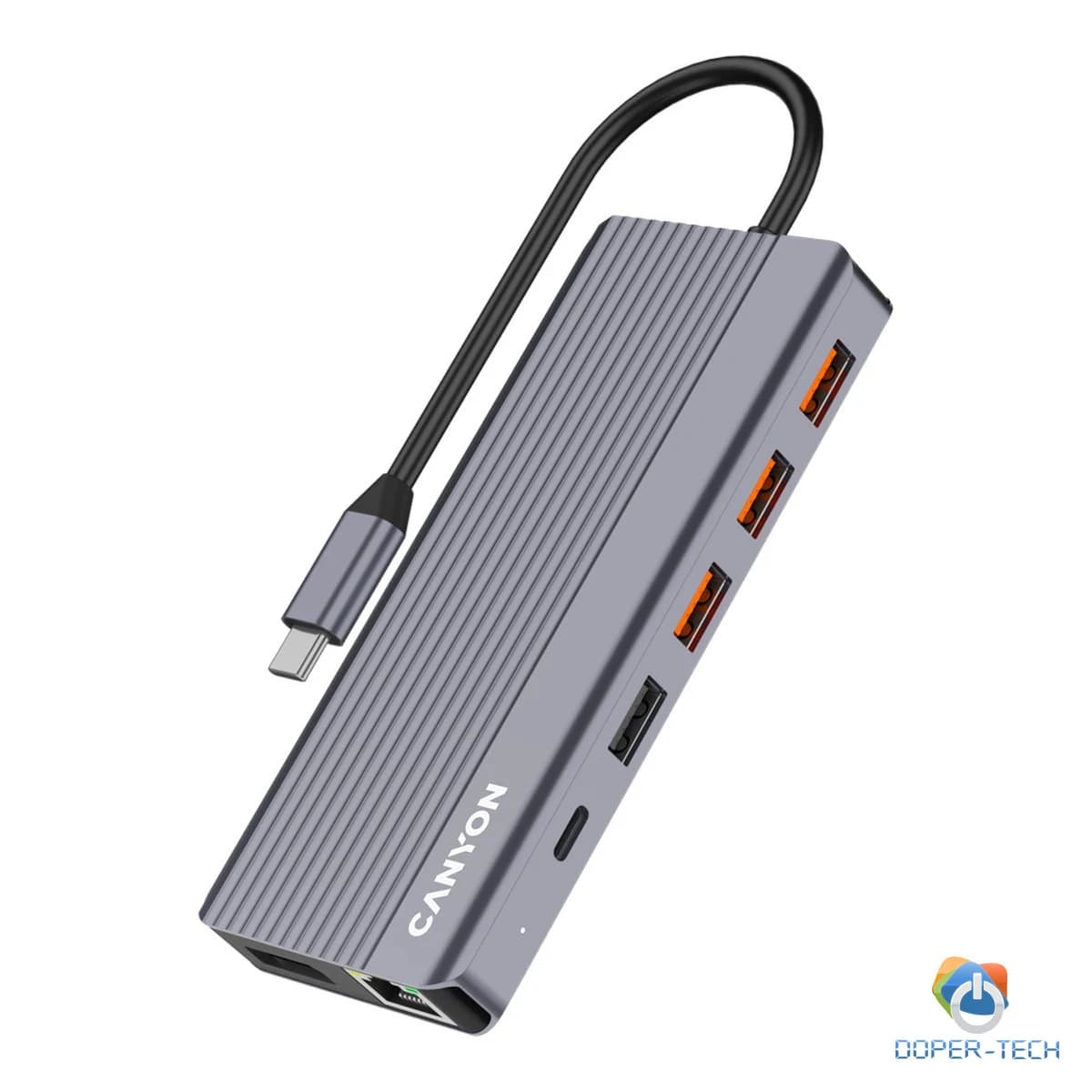 CANYON hub DS-16 13in1 4k USB-C Grey