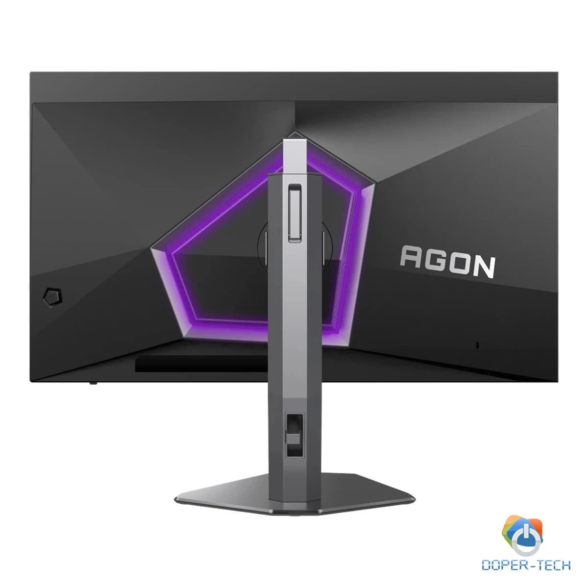 Gaming monitor AOC AGON PRO AG276QZD2 stražnja strana s RGB osvjetljenjem