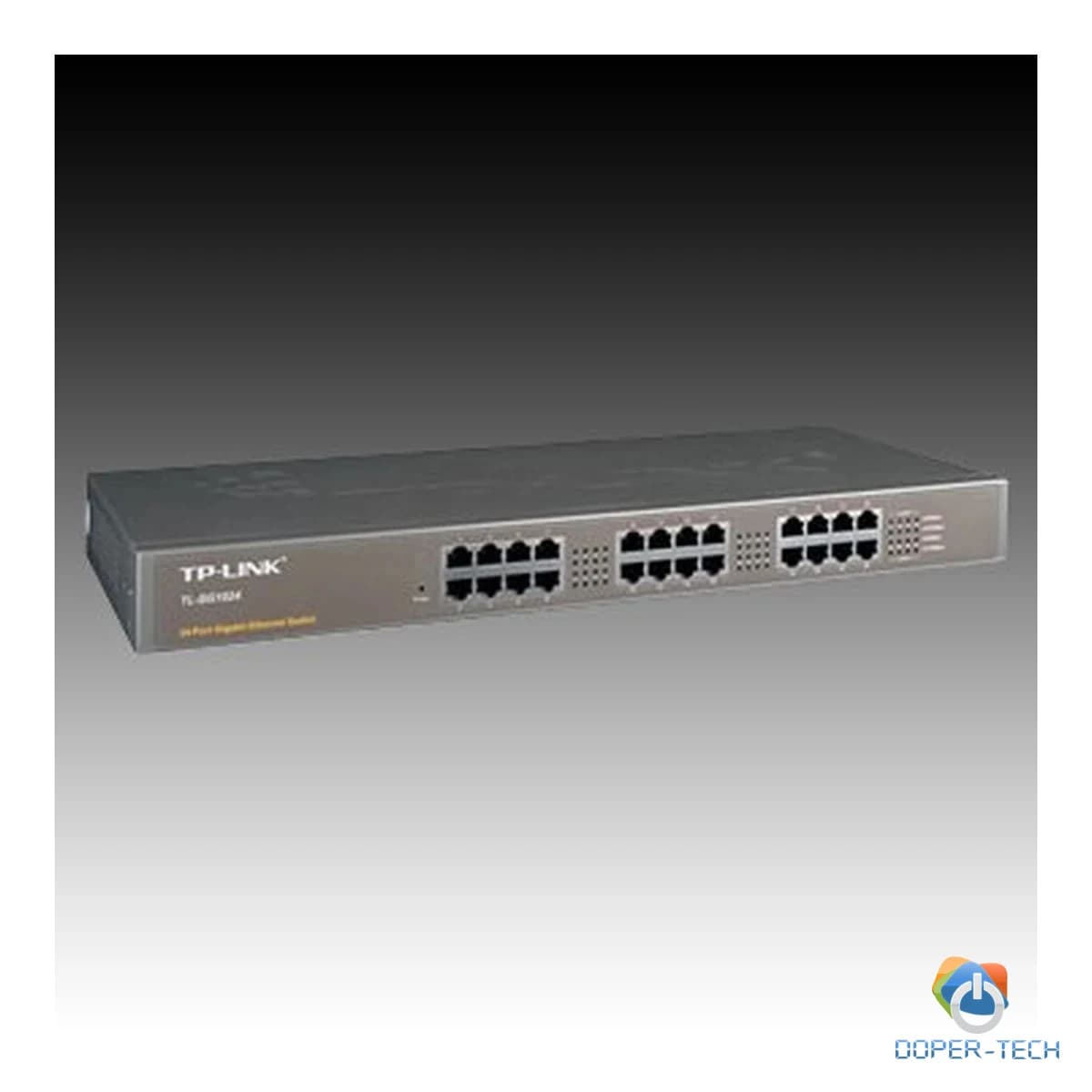 Switch TP-Link TL-SG1024, 24 ports 24 x 10/100/1000Mbps RJ45 ports, Rackmount, MDI/MDI-X switch, Unmanaged