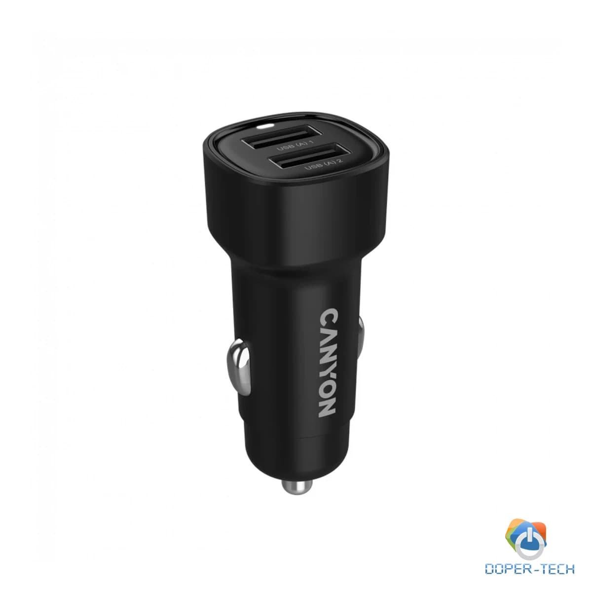 Auto punjač Canyon OnDrive 24 24W 2x USB-A crni 3