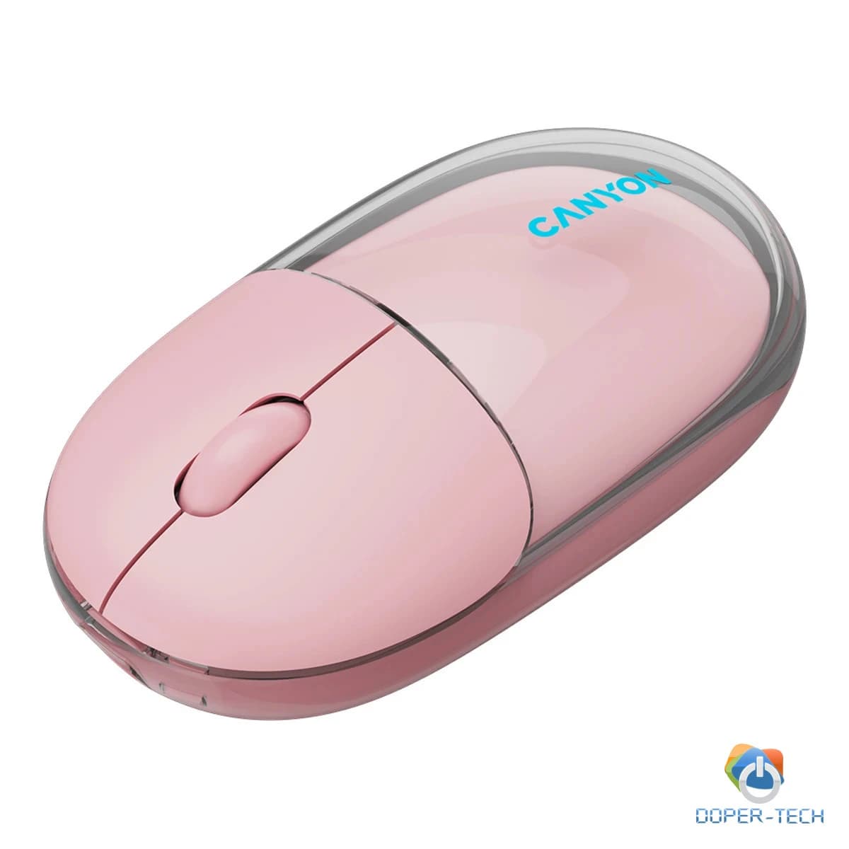 CANYON mouse OnClick 24 BT/ Wireless Transparent/Pink