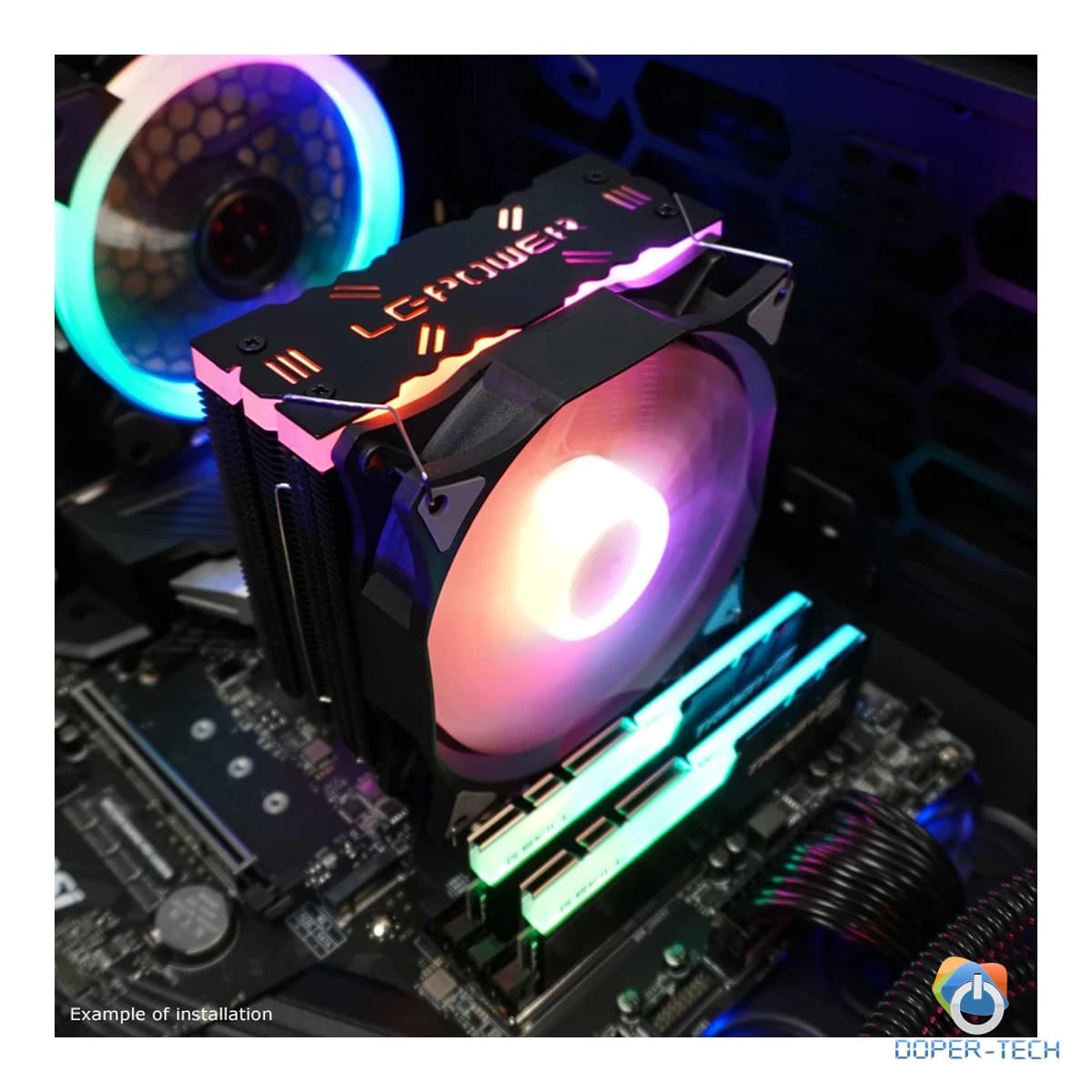 Hladnjak LC-Power LC-CC-120-ARGB-PRO zračni LGA1200/1700/AM4/AM5