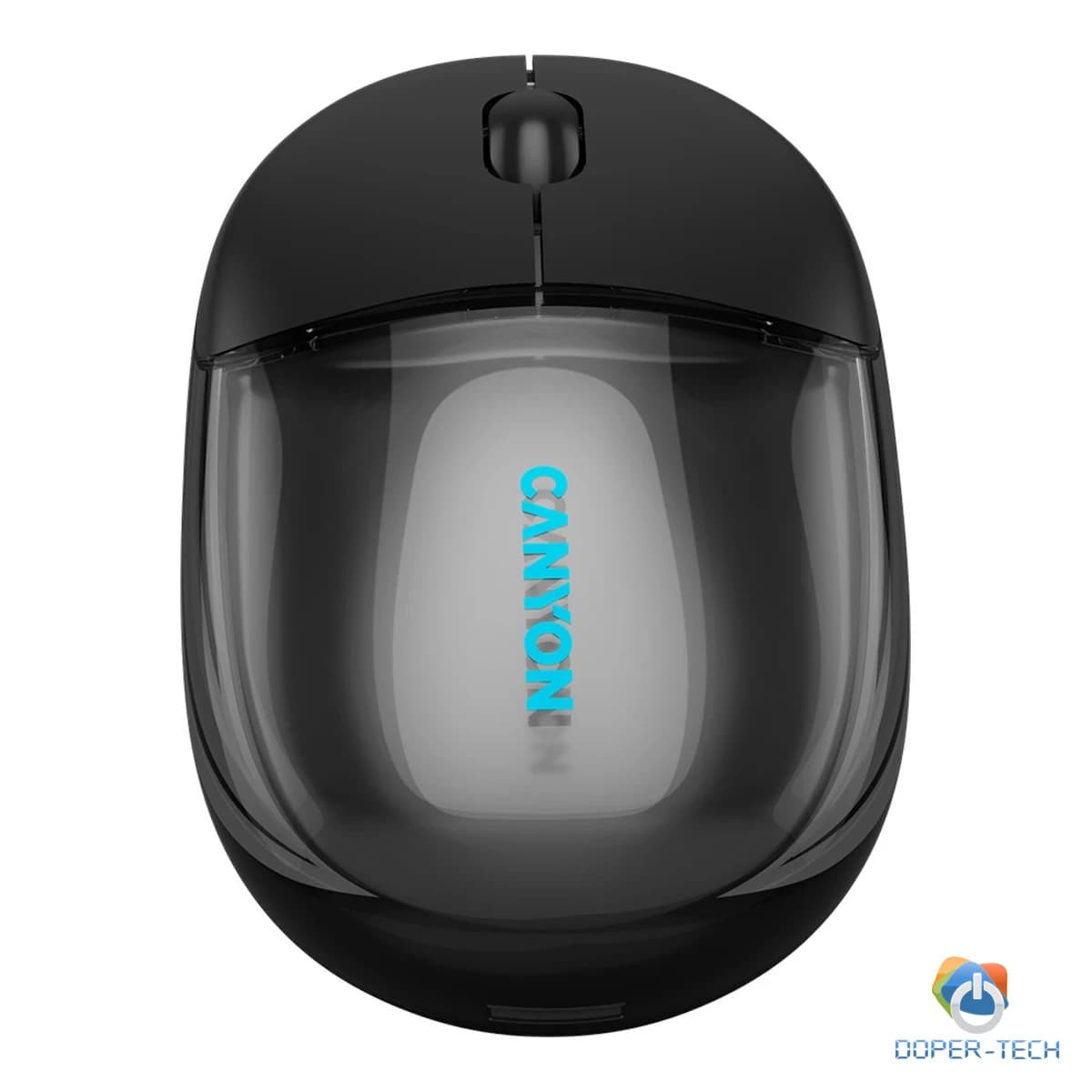 CANYON mouse OnClick 24 BT/ Wireless Transparent/Black