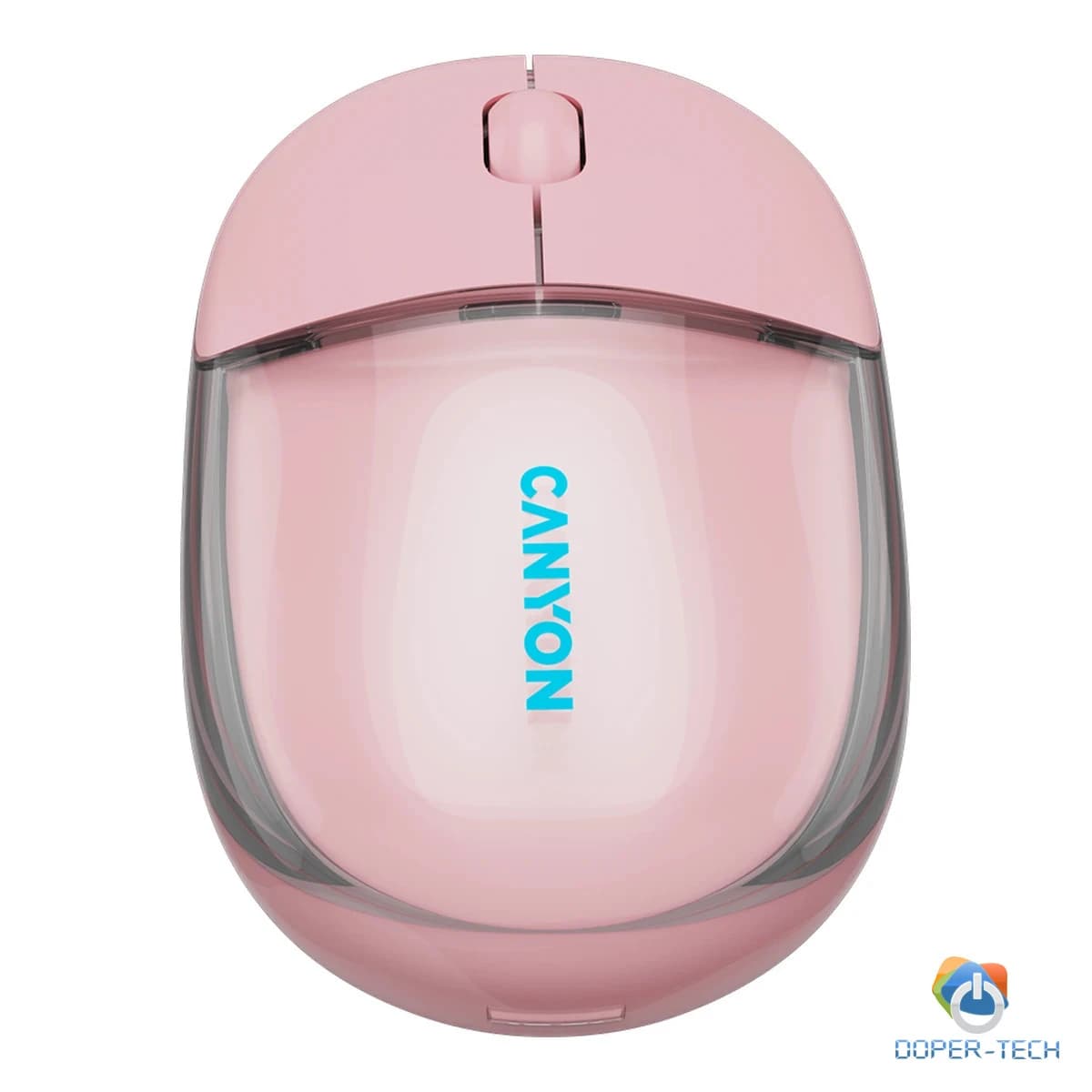 CANYON mouse OnClick 24 BT/ Wireless Transparent/Pink
