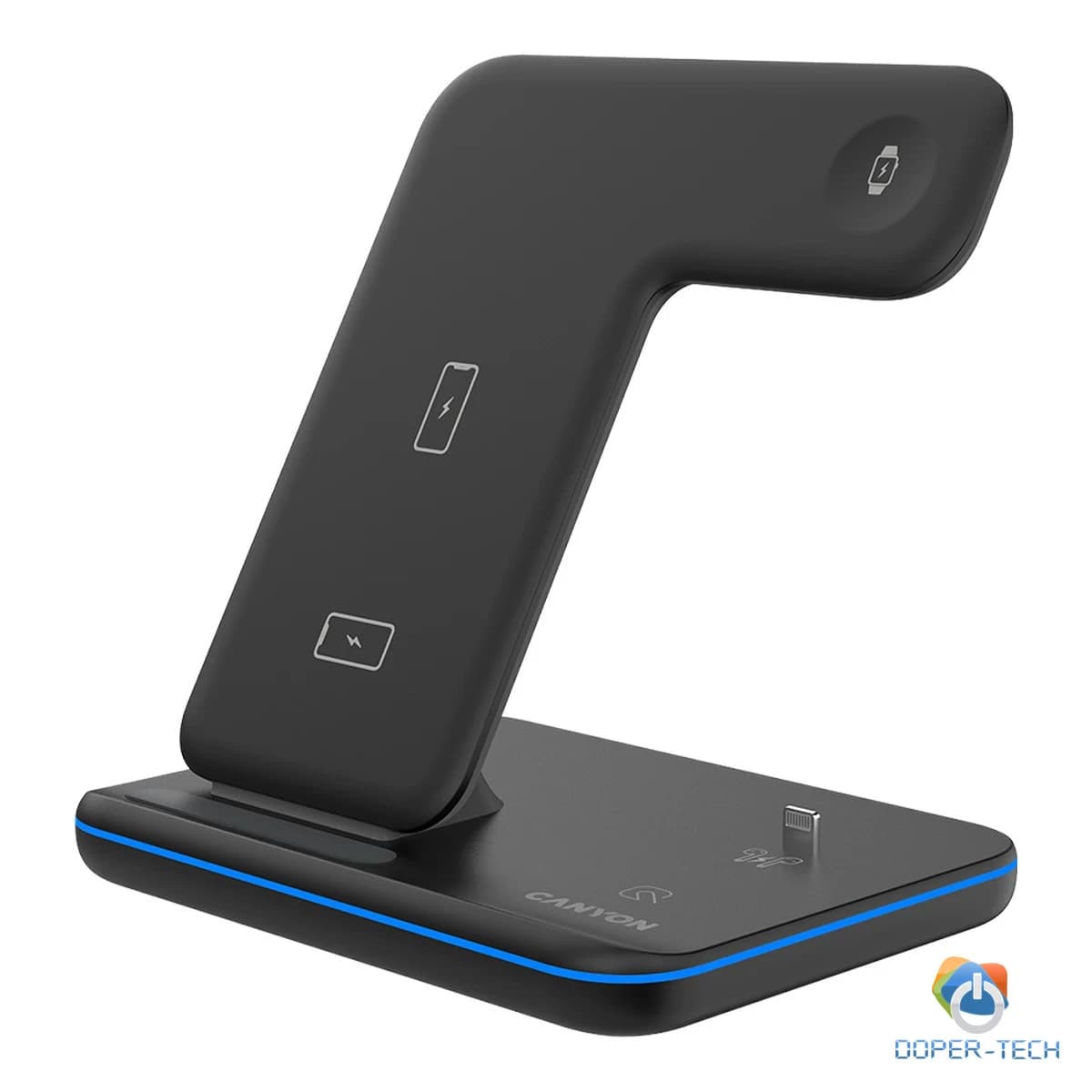 CANYON wireless charger WS-302 15W 3in1 Black