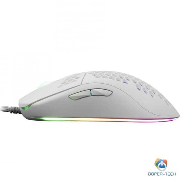 Miš White Shark GM-5007 Galahad bijeli 6400 DPI 6D optički