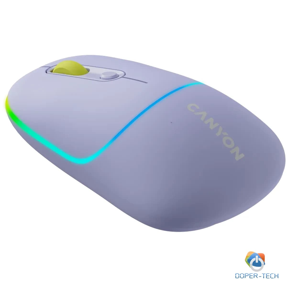 Miš bežični Canyon CNS-CMSW22ML Lavender optički 1600 DPI