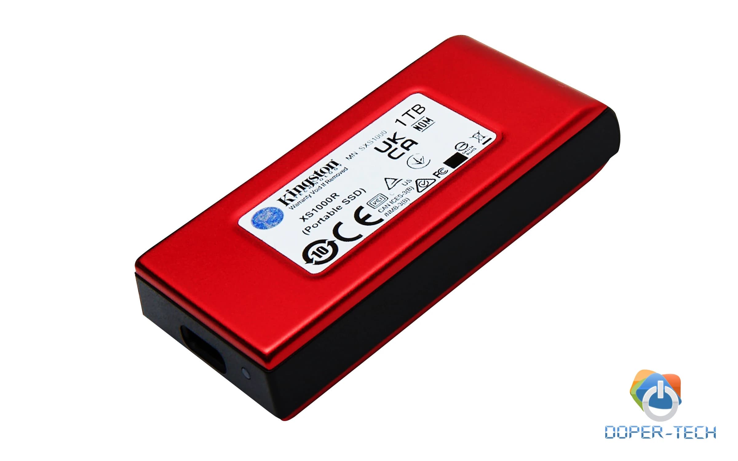Eksterni SSD Kingston XS1000 1TB USB 3.2 Gen 2 crveni