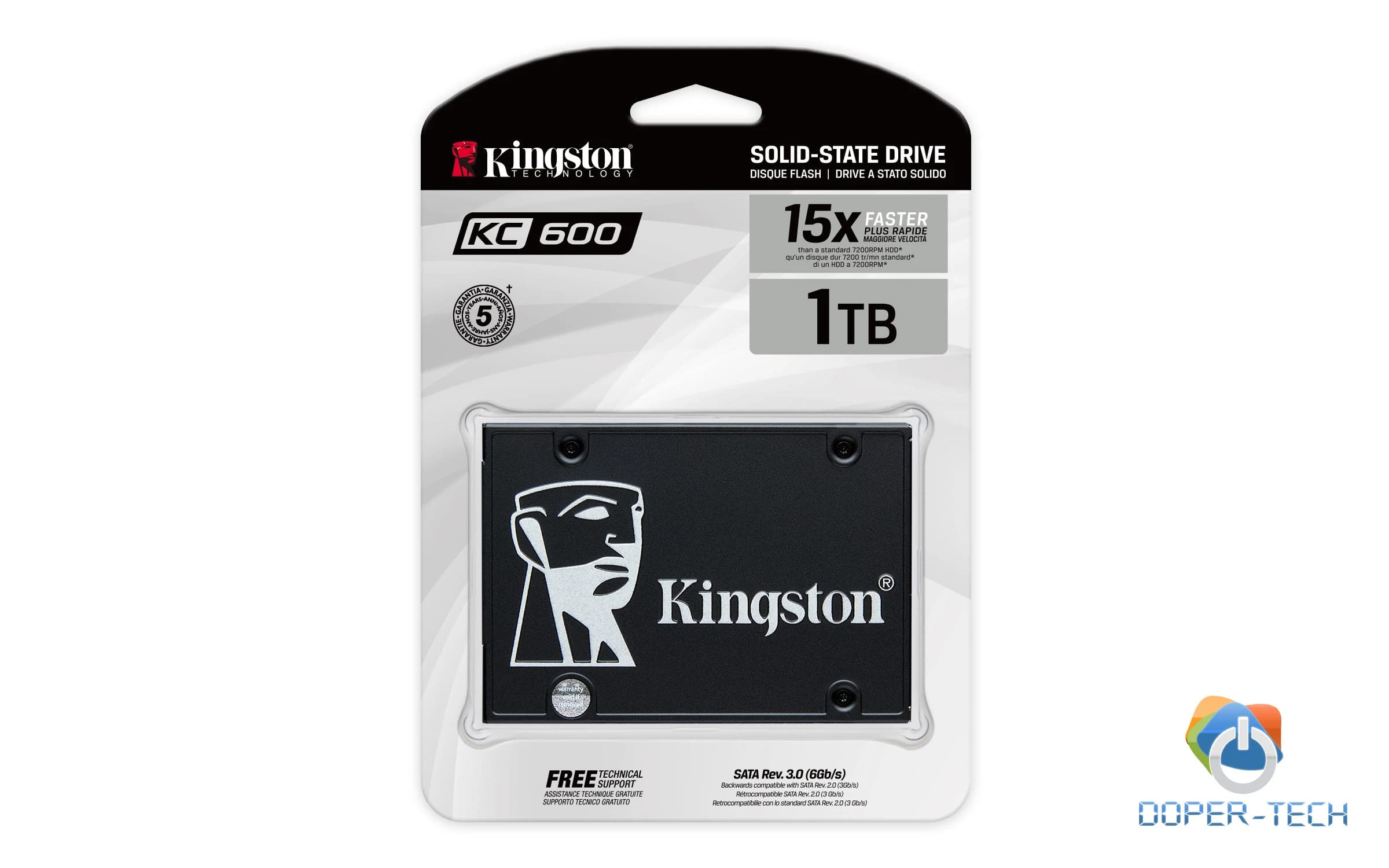 SSD Kingston KC600 1TB 2,5" SATA III