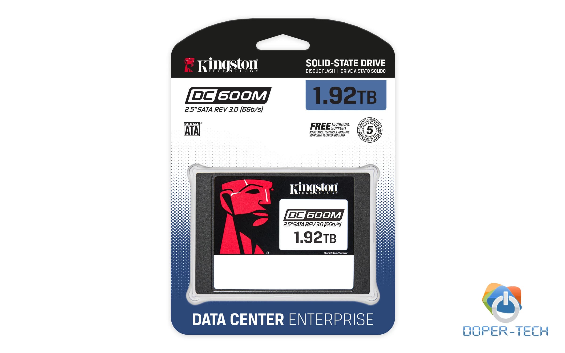 SSD Kingston DC600M 1,92TB 2,5" SATA Enterprise