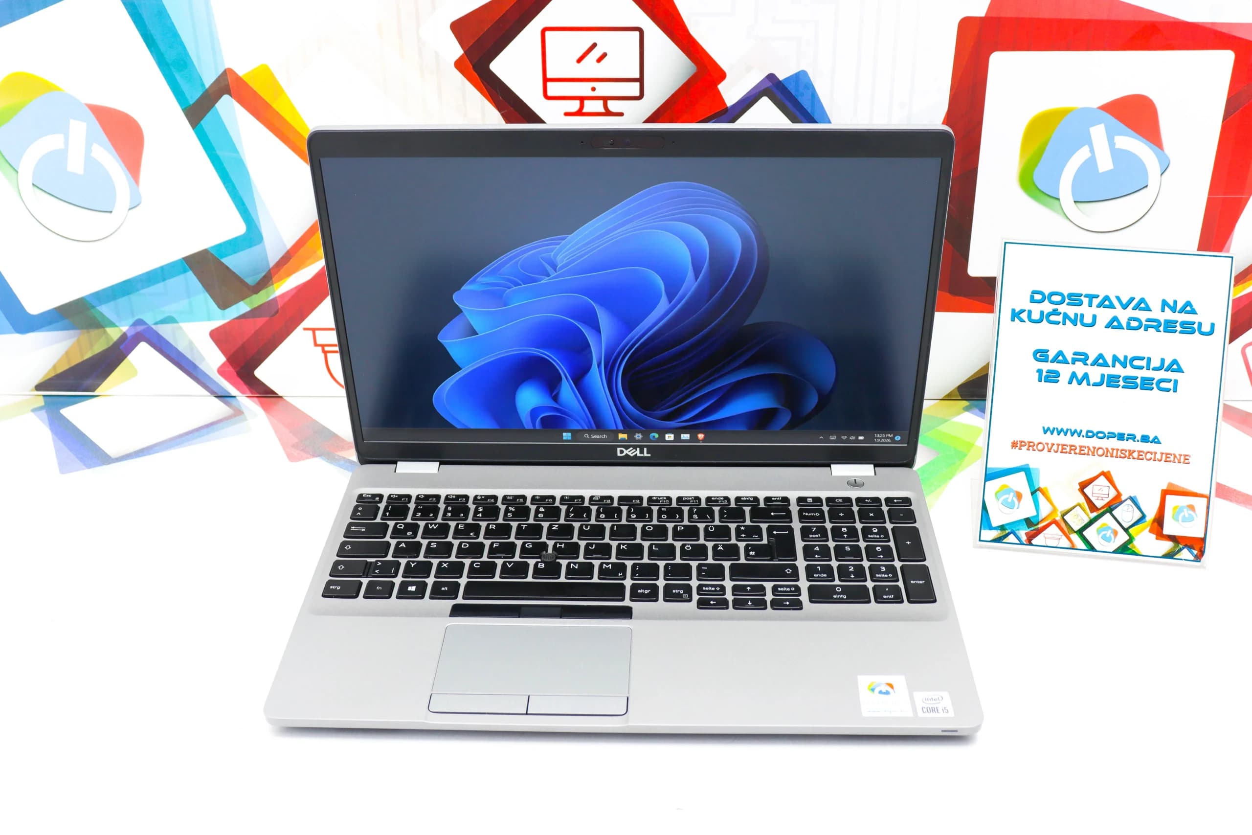 Laptop Dell Latitude 5510 i5-10210U 16GB DDR4 512GB SSD 15,6" Touchscreen