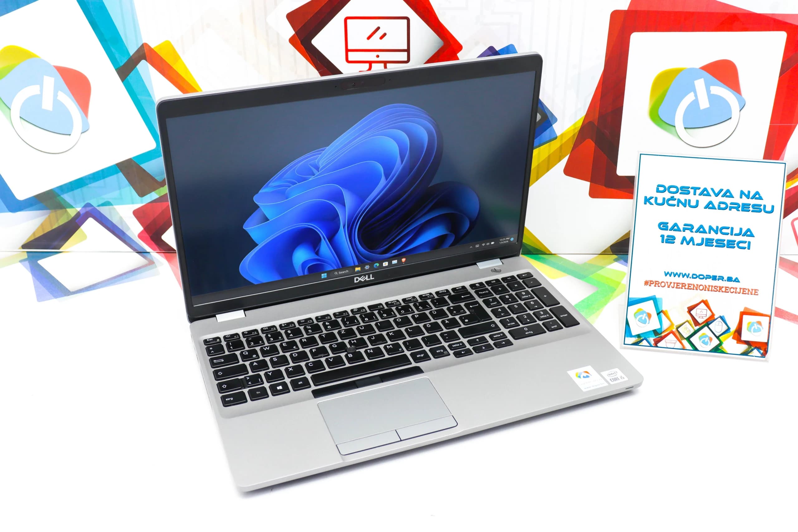 Laptop Dell Latitude 5510 i5-10210U 16GB DDR4 512GB SSD 15,6" Touchscreen