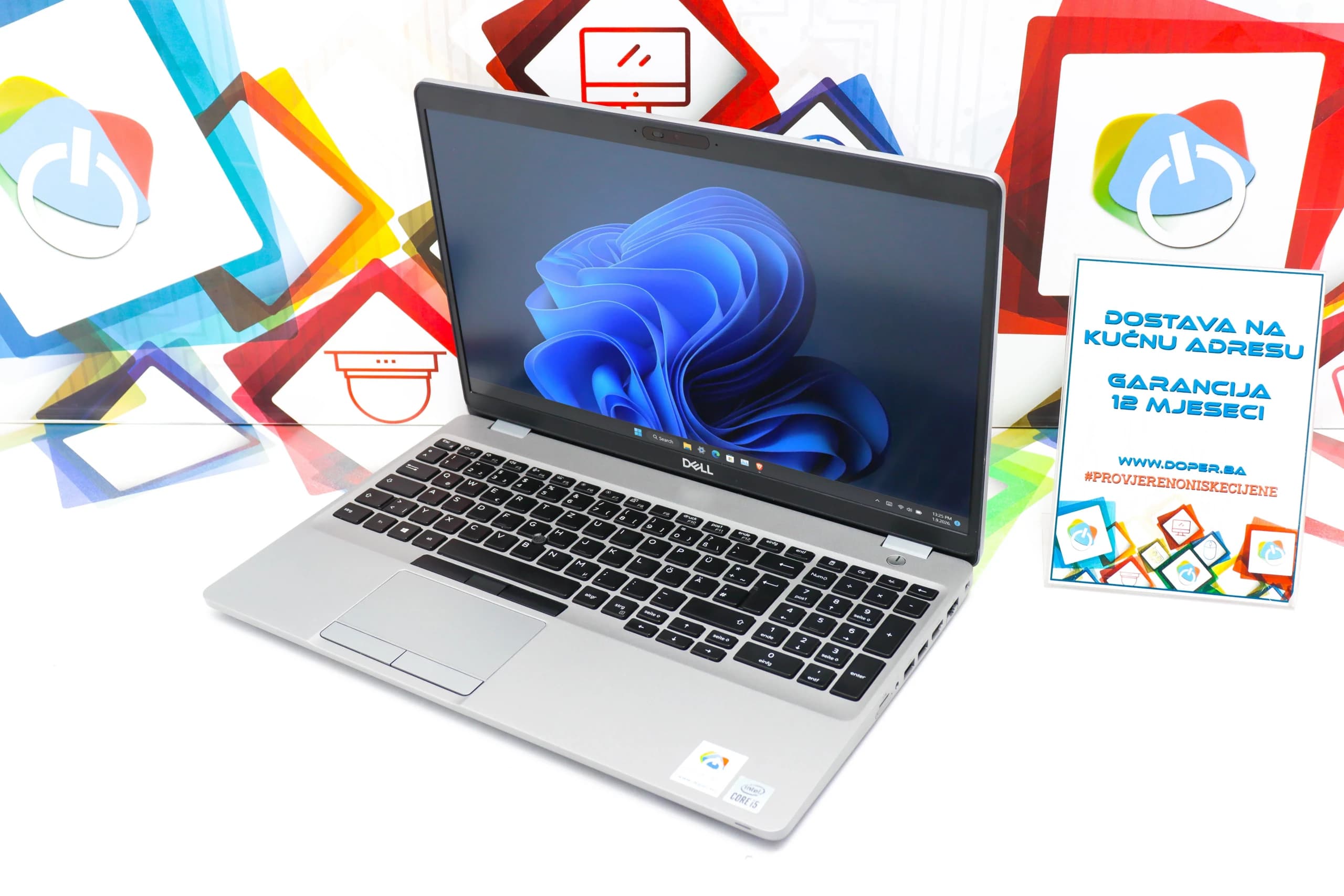 Laptop Dell Latitude 5510 i5-10210U 16GB DDR4 512GB SSD 15,6" Touchscreen