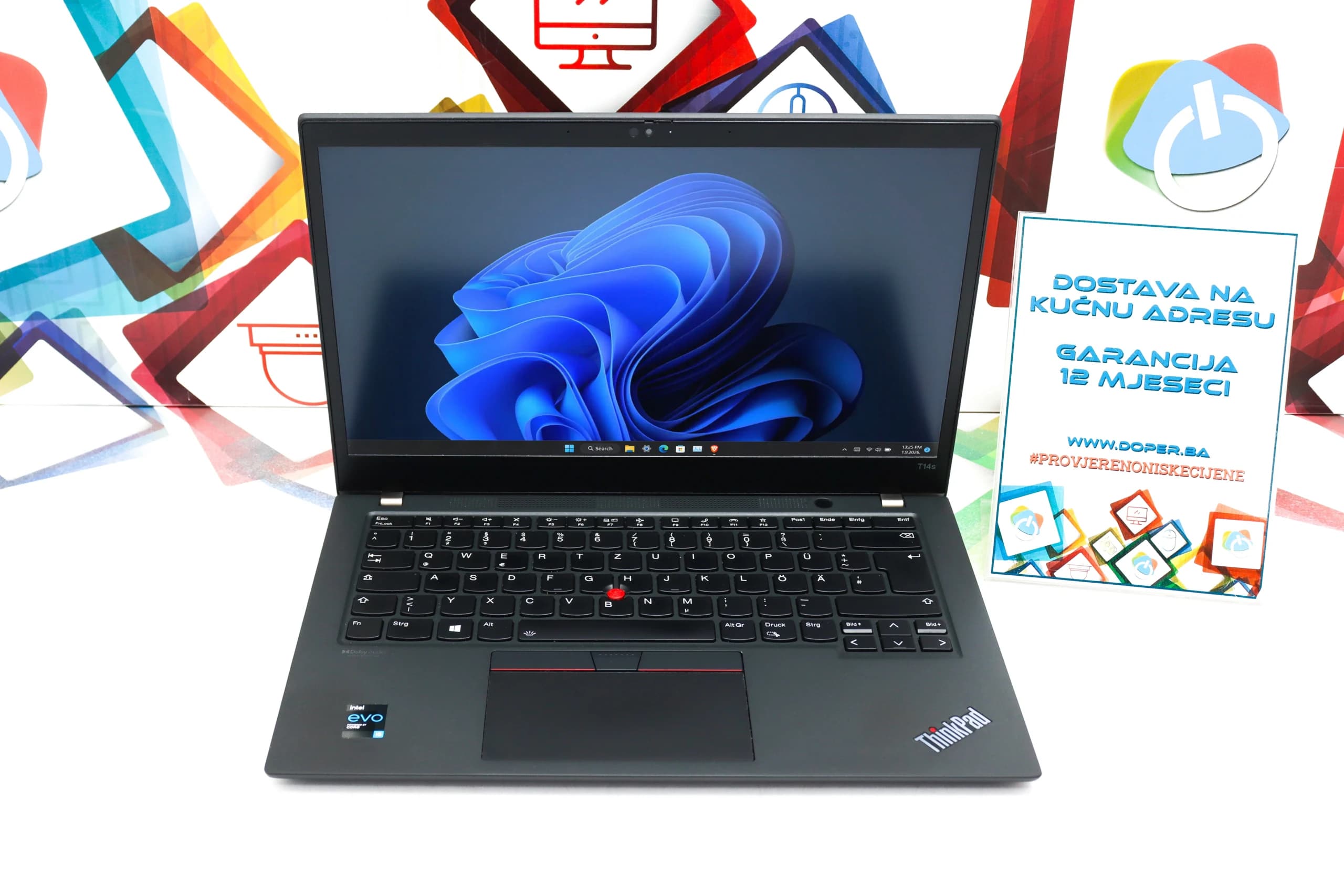 Laptop Lenovo ThinkPad T14s Gen 2 i5-1135G7 16GB DDR4 512GB SSD 14"