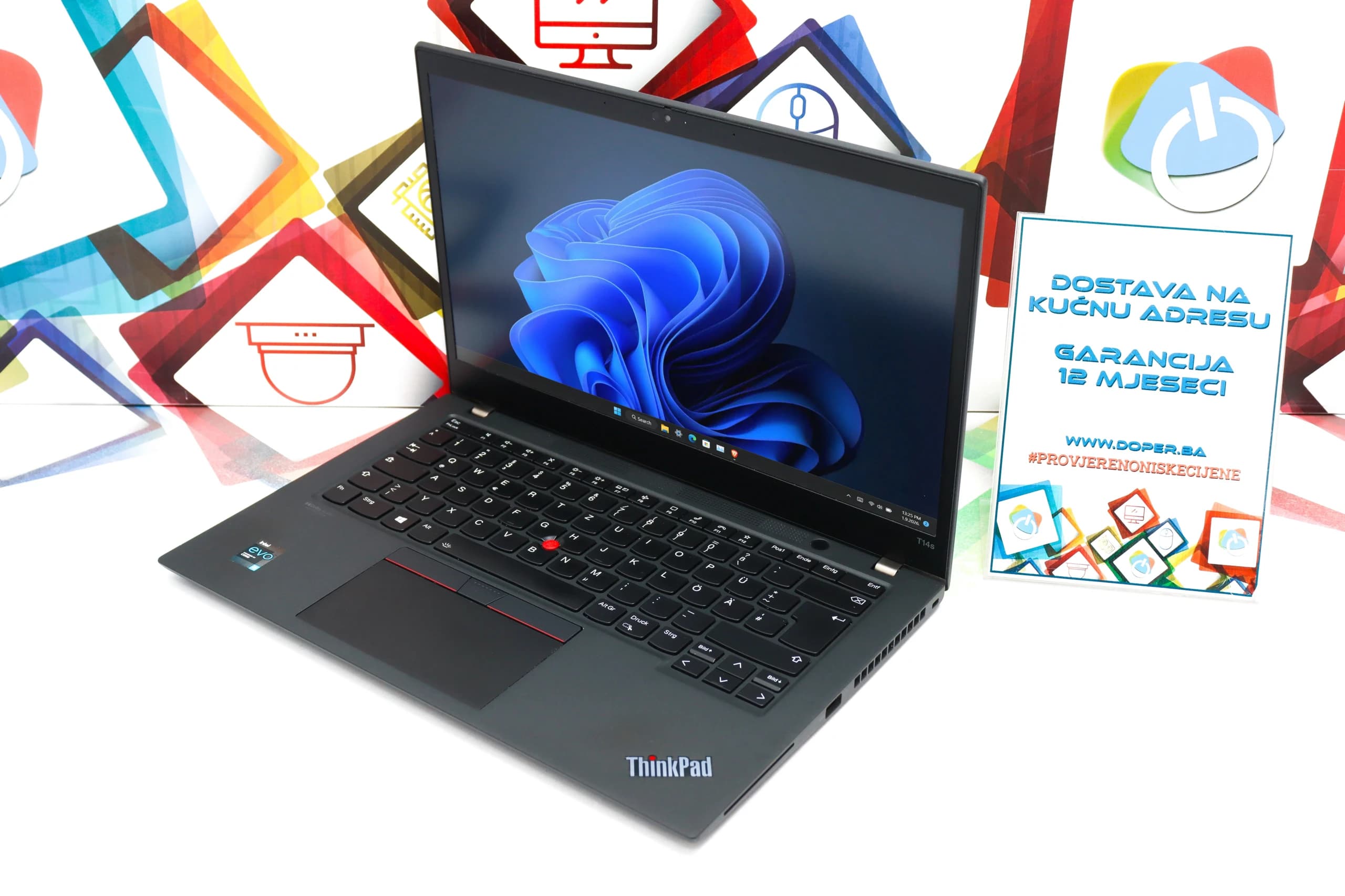 Laptop Lenovo ThinkPad T14s Gen 2 i5-1135G7 16GB DDR4 512GB SSD 14"
