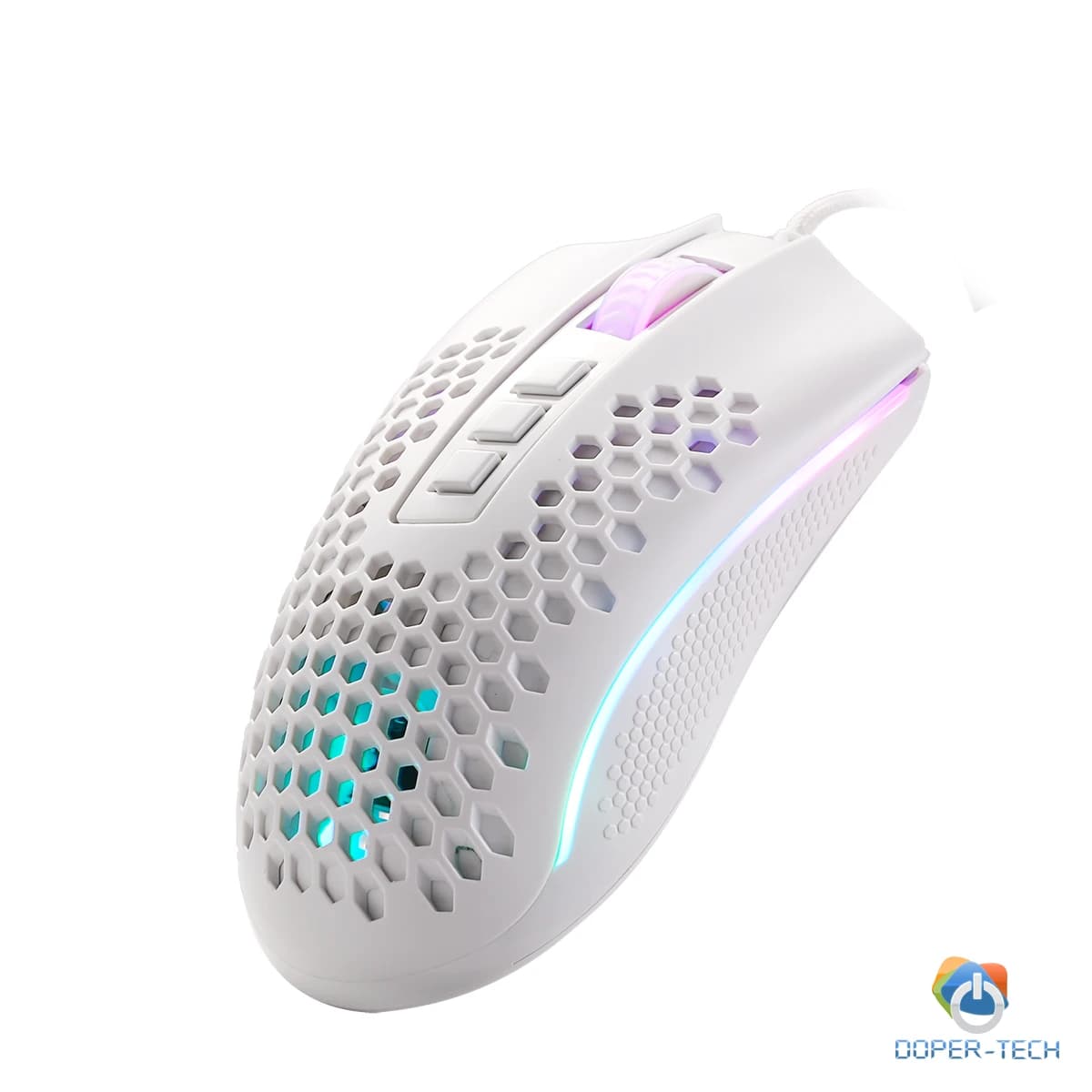 Miš Redragon M808W-RGB Storm White optički RGB 12400DPI