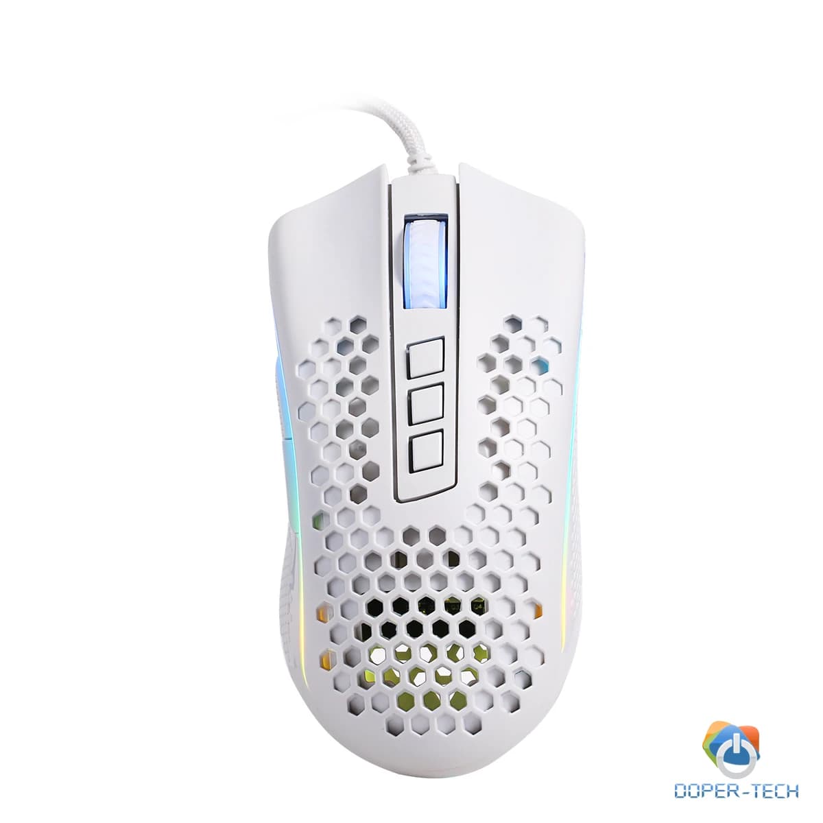 Miš Redragon M808W-RGB Storm White optički RGB 12400DPI