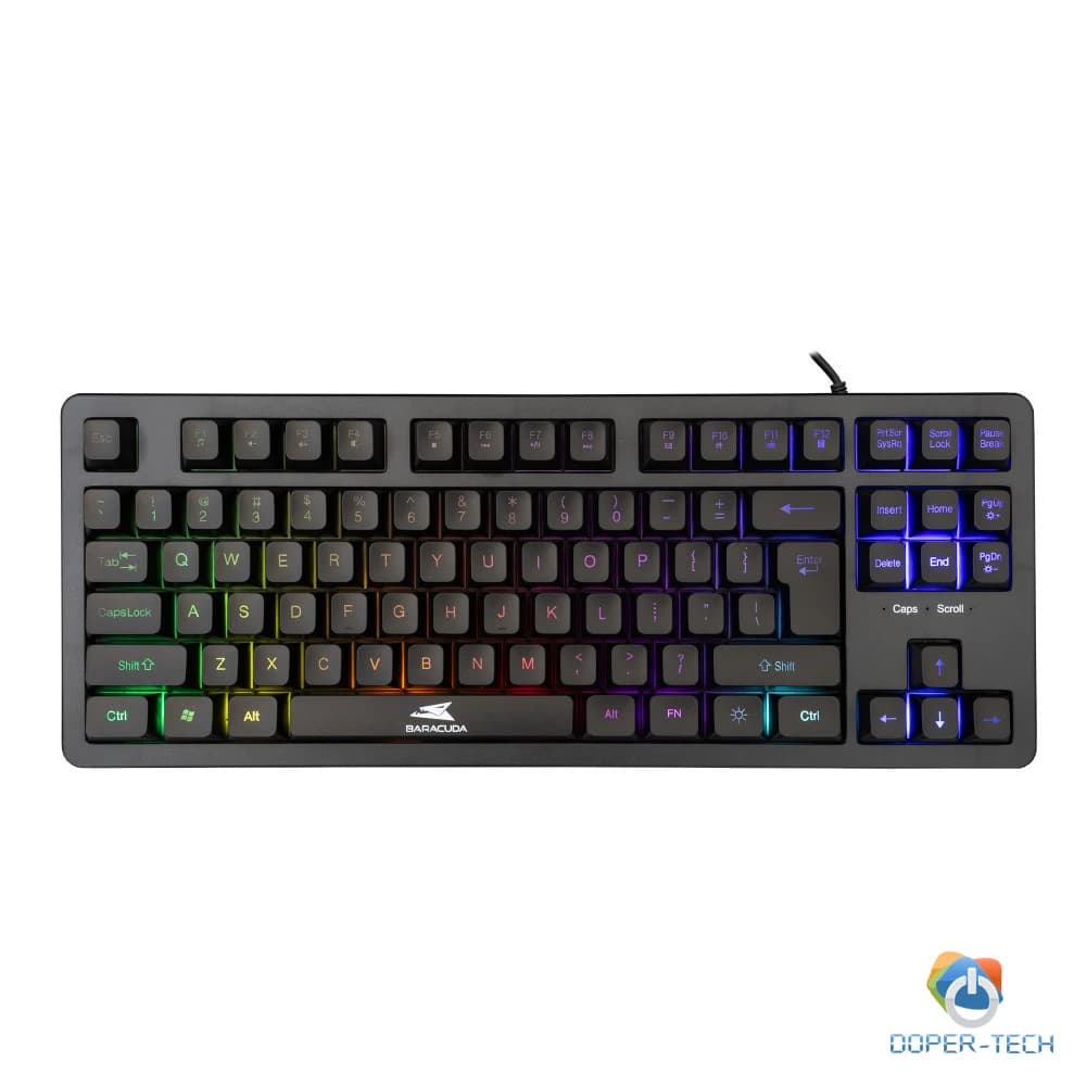 Gaming tipkovnica Barracuda Krill BGK-01114 RGB crna