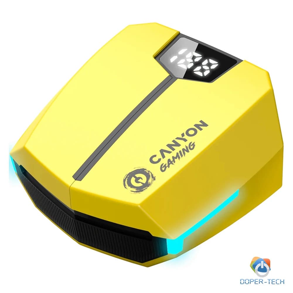 Slušalice Canyon CND-GTWS2Y bežične Bluetooth žute