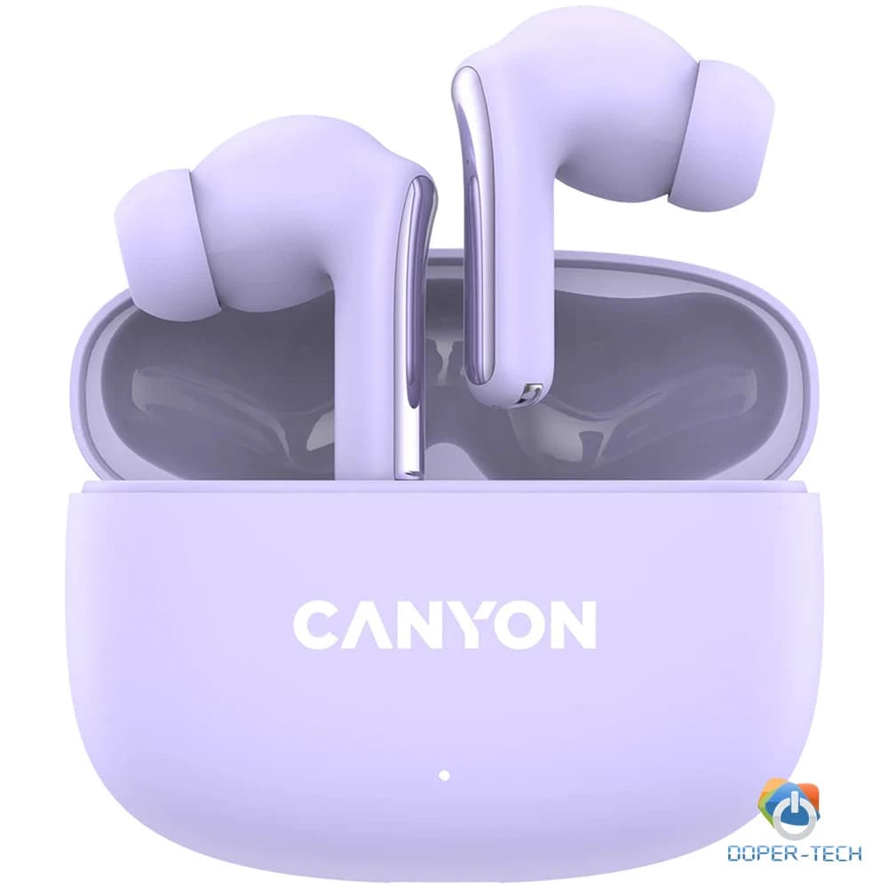 Slušalice Canyon CNS-TWS9P OnGo 9 Bluetooth ljubičaste