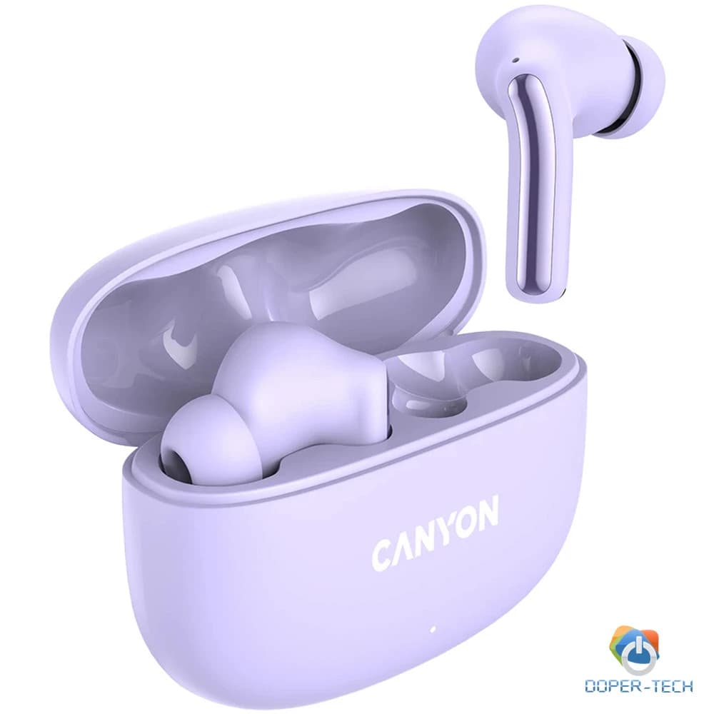 Slušalice Canyon CNS-TWS9P OnGo 9 Bluetooth ljubičaste