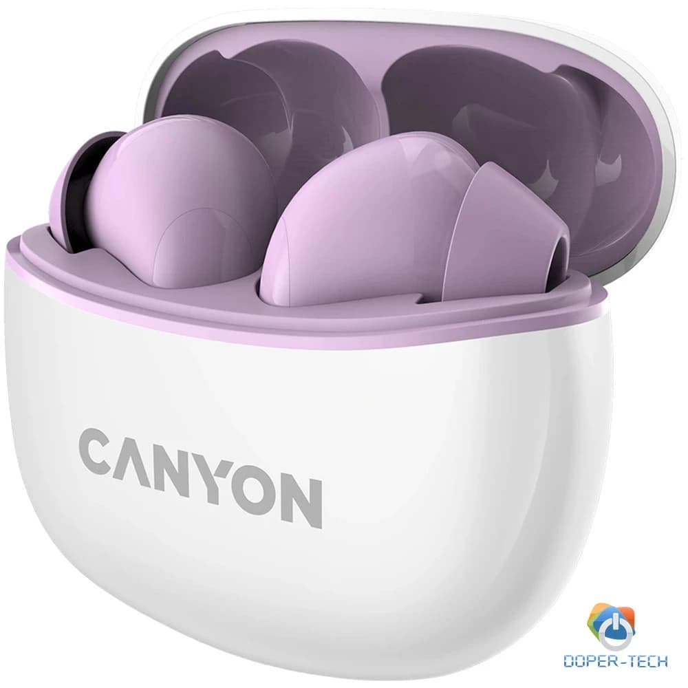 Slušalice Canyon CNS-TWS5PU Bluetooth ljubičaste