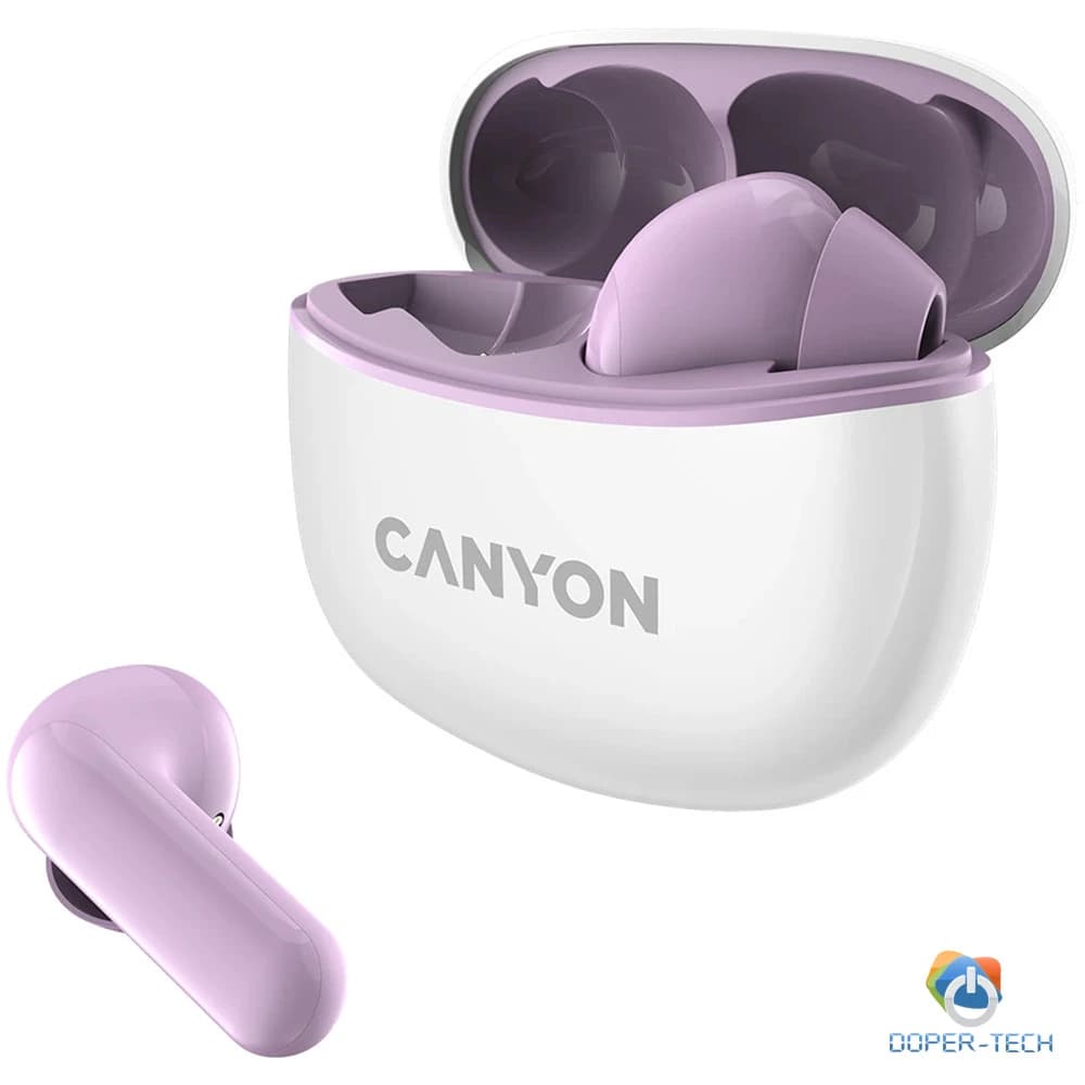 Slušalice Canyon CNS-TWS5PU Bluetooth ljubičaste