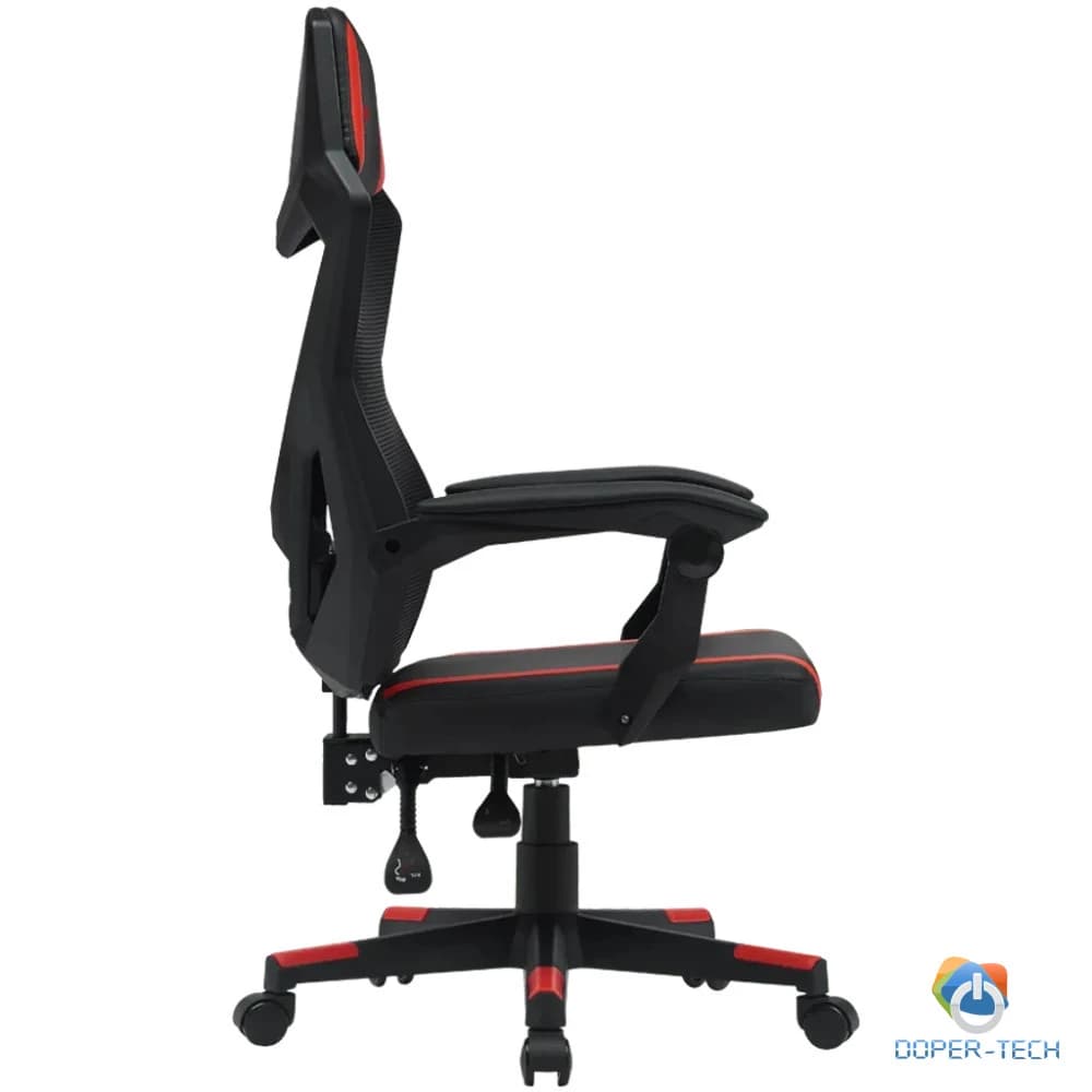 Gaming stolica Canyon Flow MCH01 crno-crvena mesh naslon 3