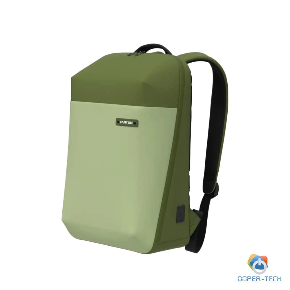 Ruksak Canyon OnPack UR01 zeleni za laptop 15,6″ 16L USB 2