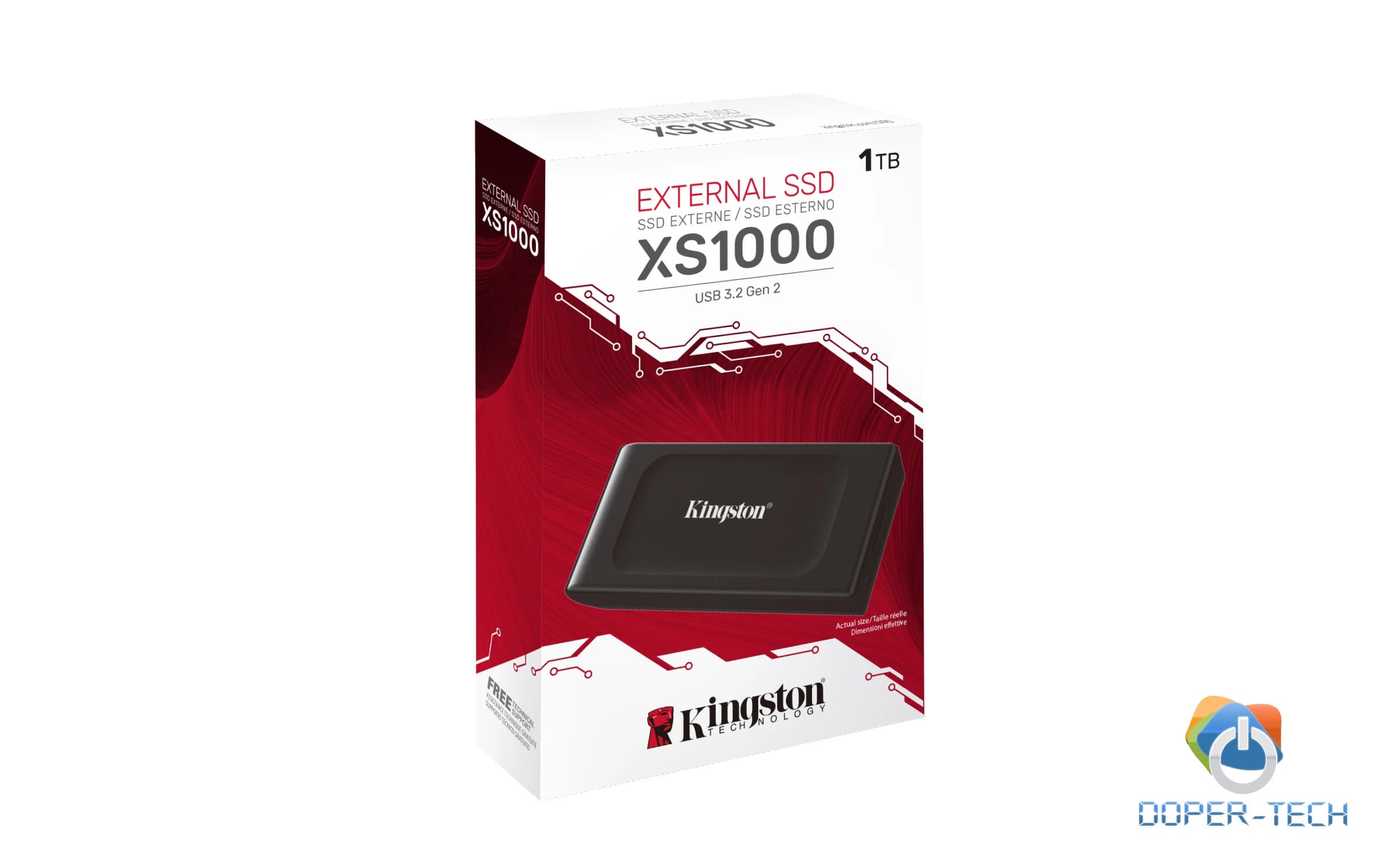 Eksterni SSD Kingston XS1000 1TB USB 3.2 Gen 2