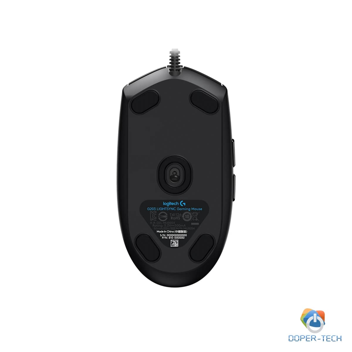 Miš Logitech G203 Lightsync 8000 DPI RGB crni