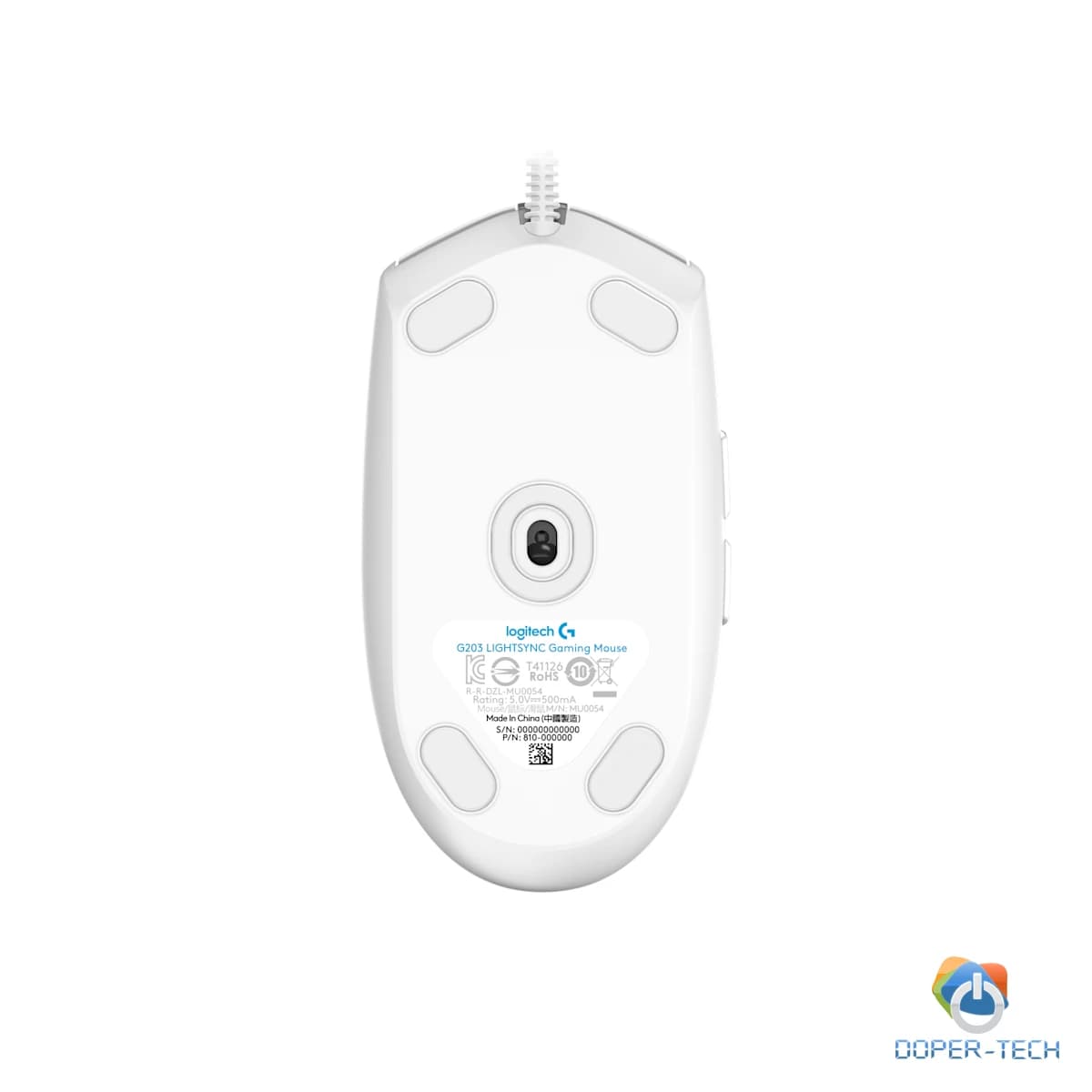 Miš Logitech G102 Lightsync 8000DPI RGB bijeli