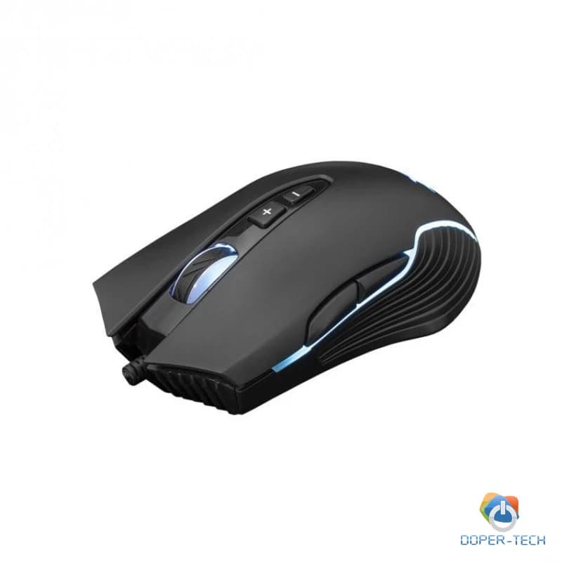 Miš White Shark GM-5003 Azarah 6400 DPI RGB crni