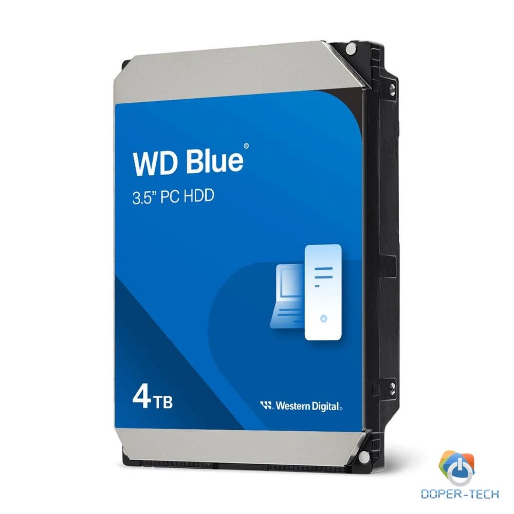 HDD WD Blue 4TB 3,5" SATA III 128MB 5400 RPM