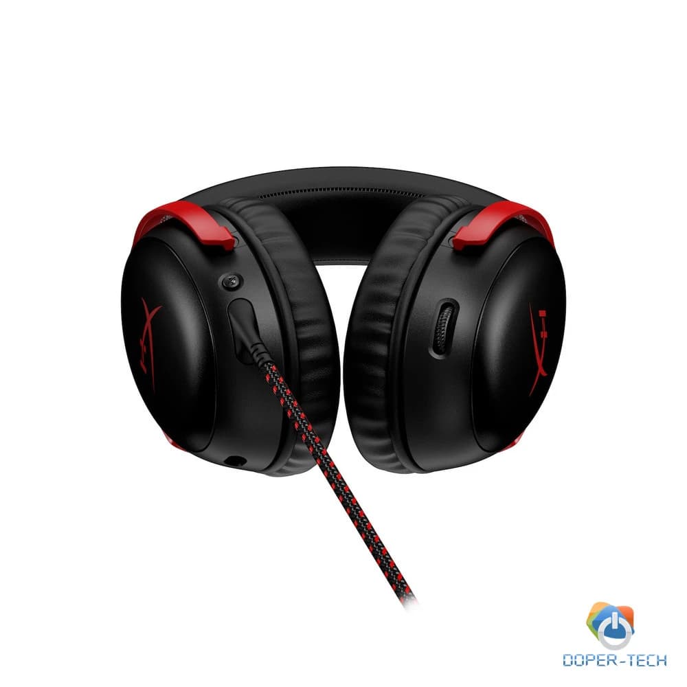 Slušalice HyperX Cloud III Black/Red Gaming 3,5mm USB-C
