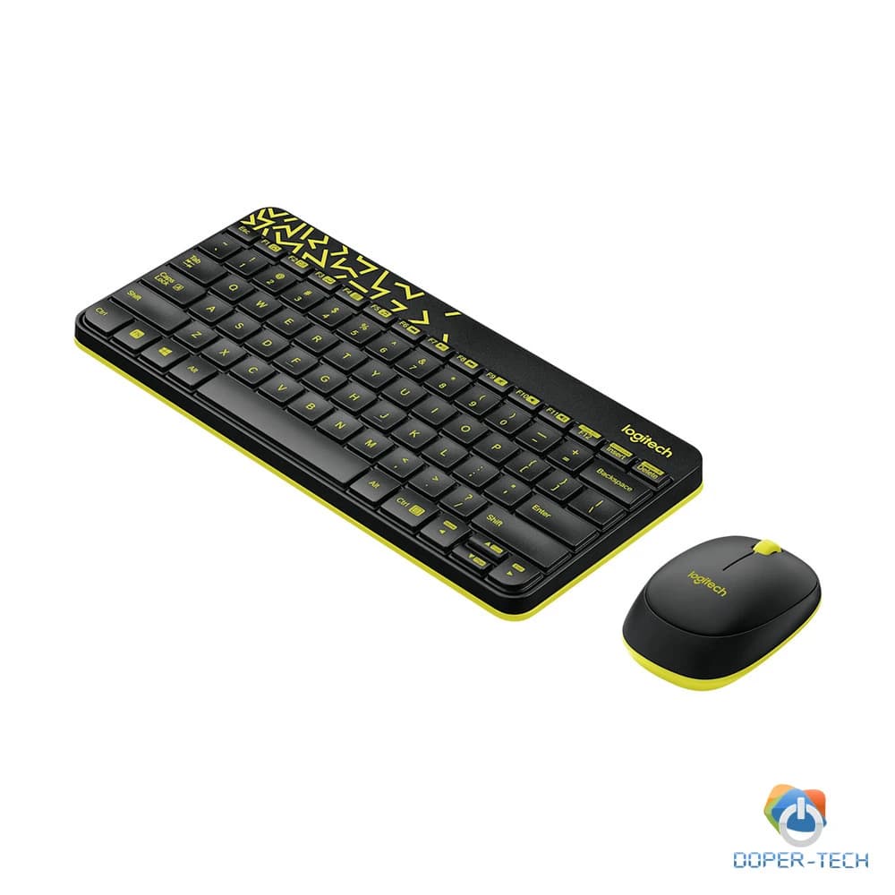 Set tipkovnica i miš bežični Logitech MK240 Nano crni