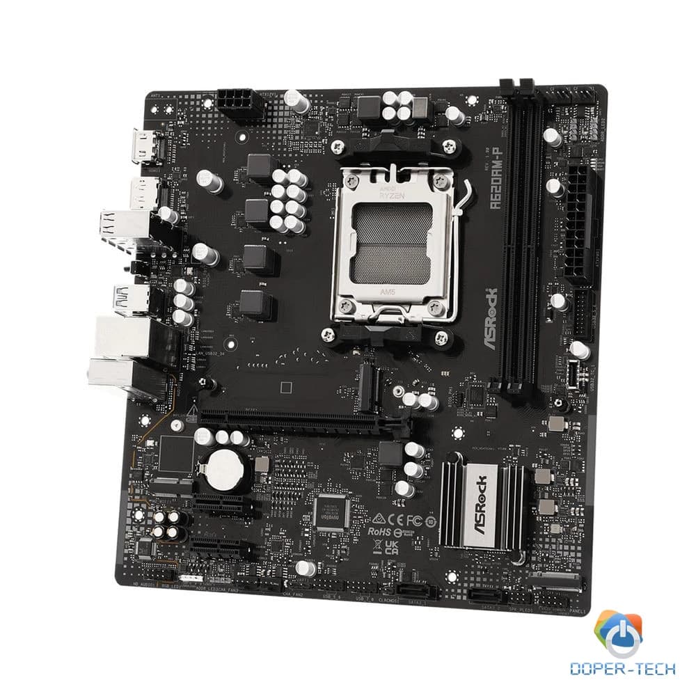 Matična ploča ASRock A620AM-P AM5 DDR5 mATX