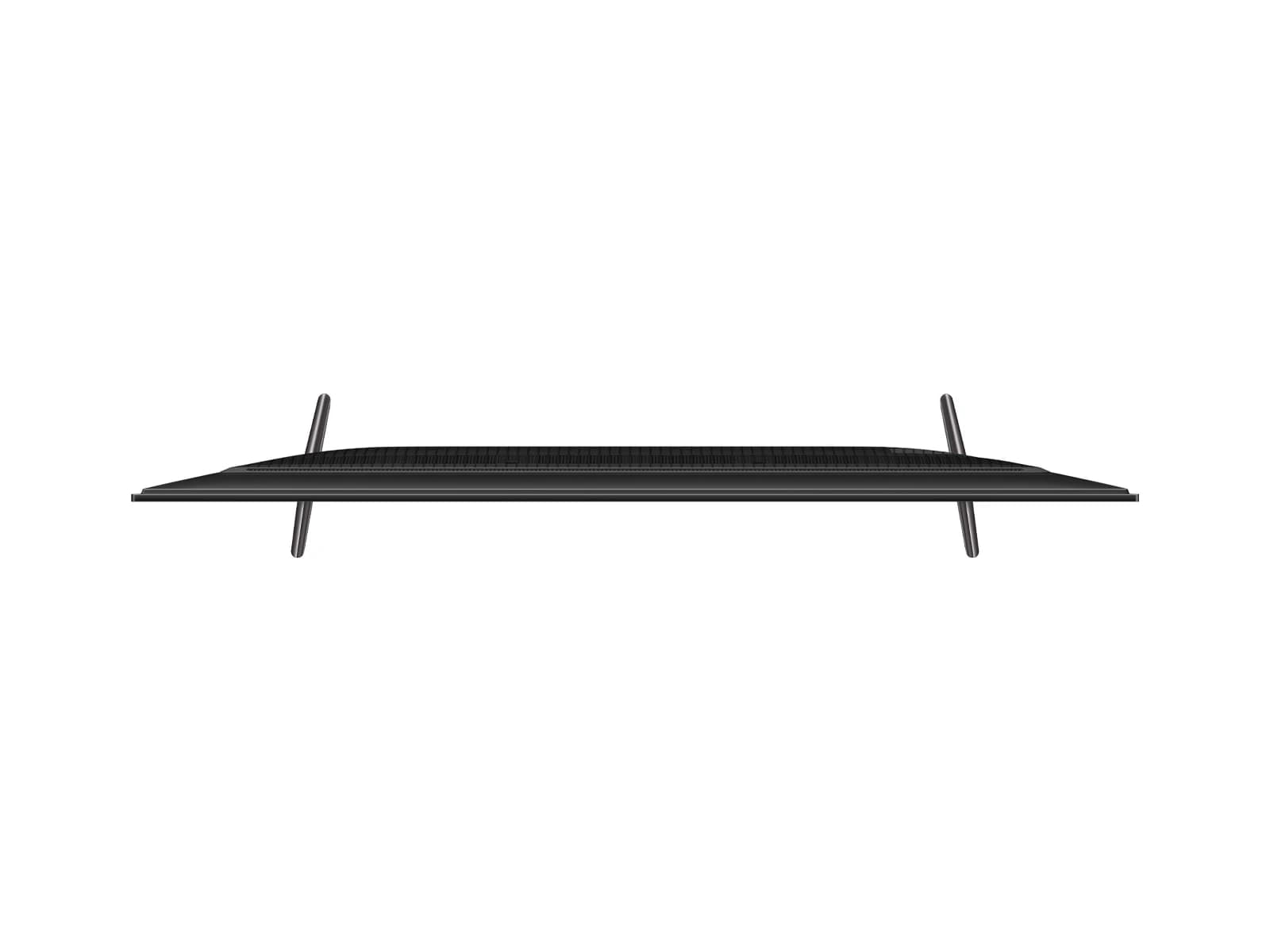 TV TCL 43P7K 43″, pogled odozgo s postoljem