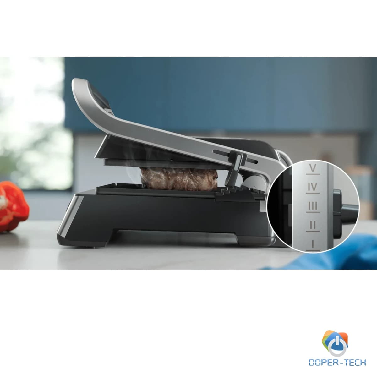 PHILIPS Preklopni gril HD6301/90