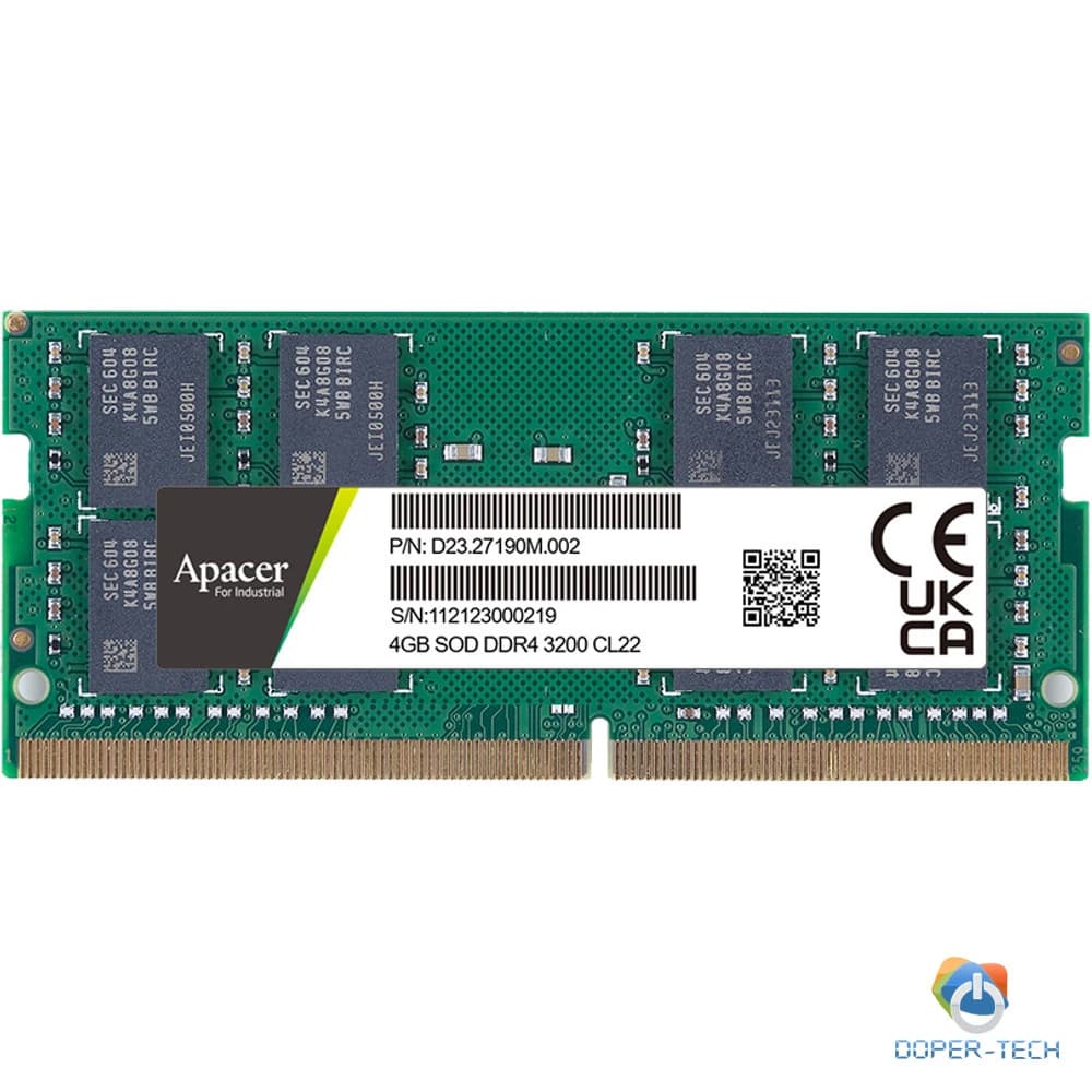 RAM za laptop Apacer 8GB DDR4 2666MHz SODIMM