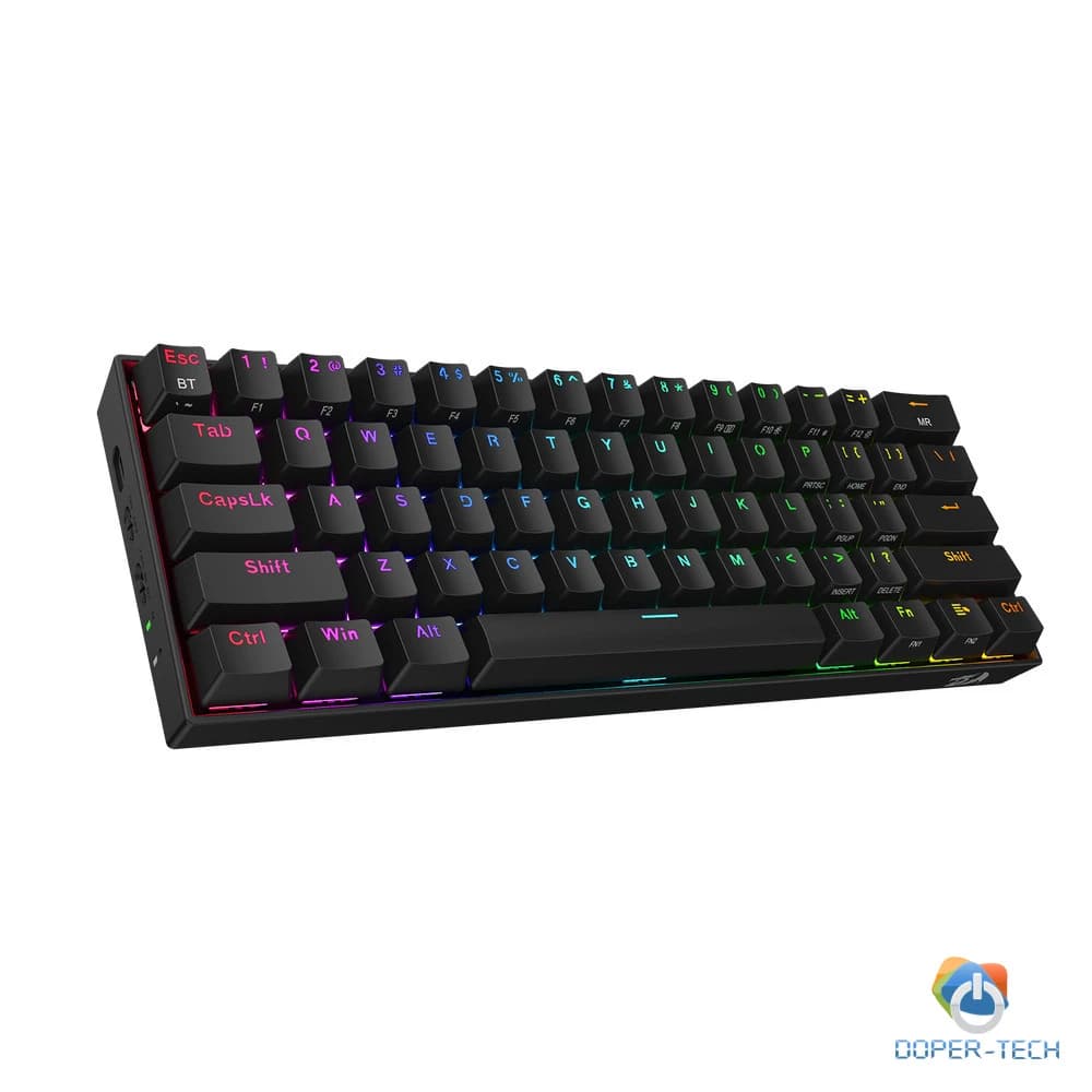 Gaming bežična tipkovnica Redragon Draconic K530 Pro mehanička crna