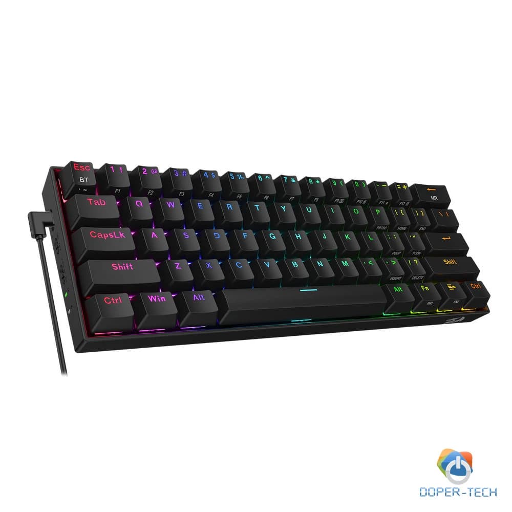 Gaming bežična tipkovnica Redragon Draconic K530 Pro mehanička crna