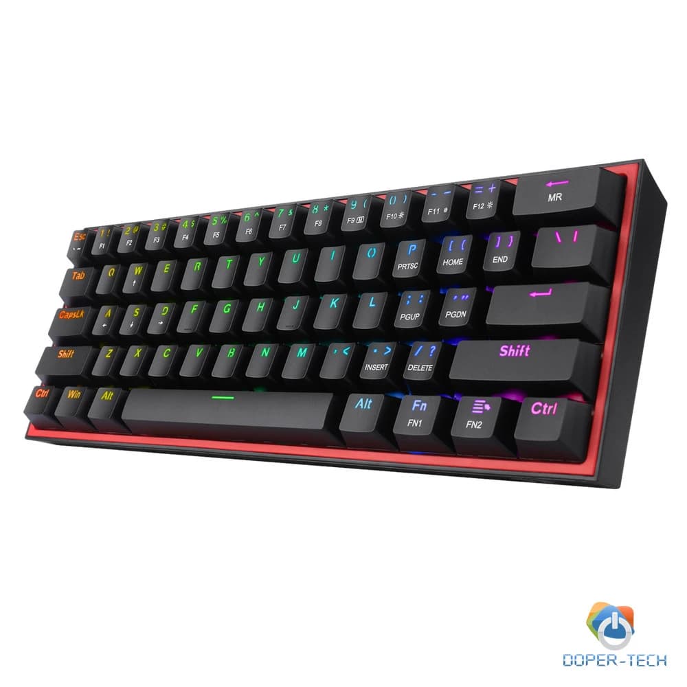 Gaming tipkovnica Redragon Fizz K617 RGB mehanička crna