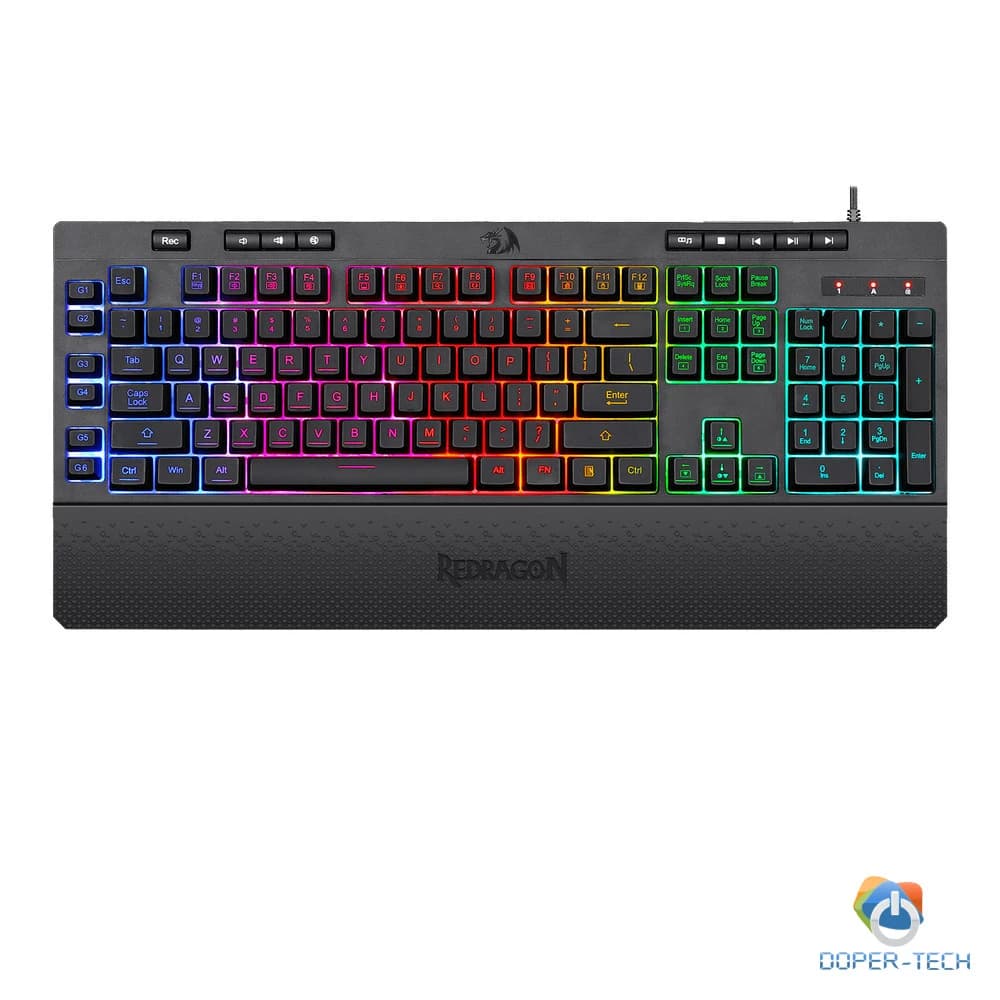 Gaming tipkovnica Redragon Shiva K512 RGB membranska